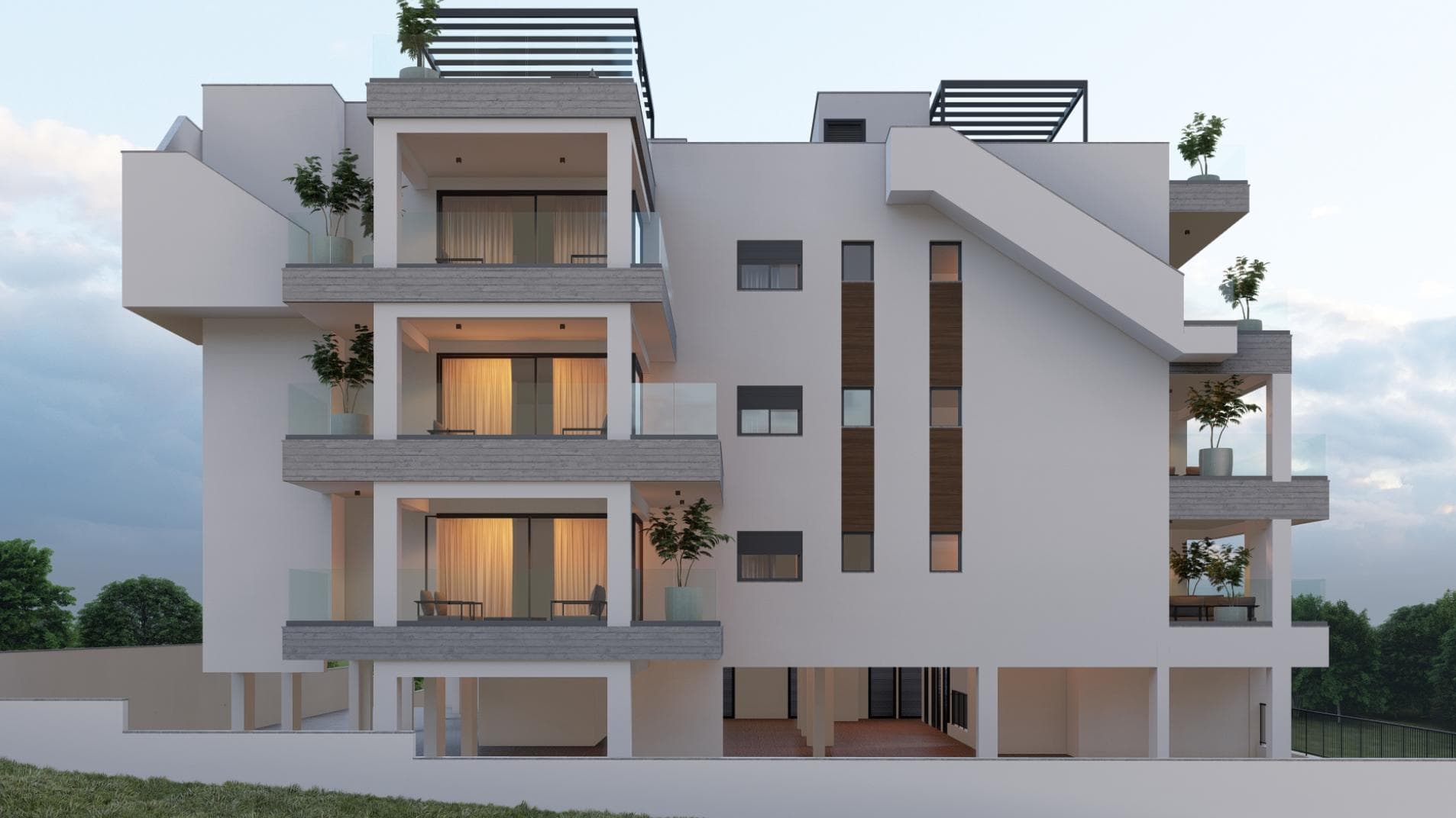 2-bedrooms apartments in Limassol, Cyprus.