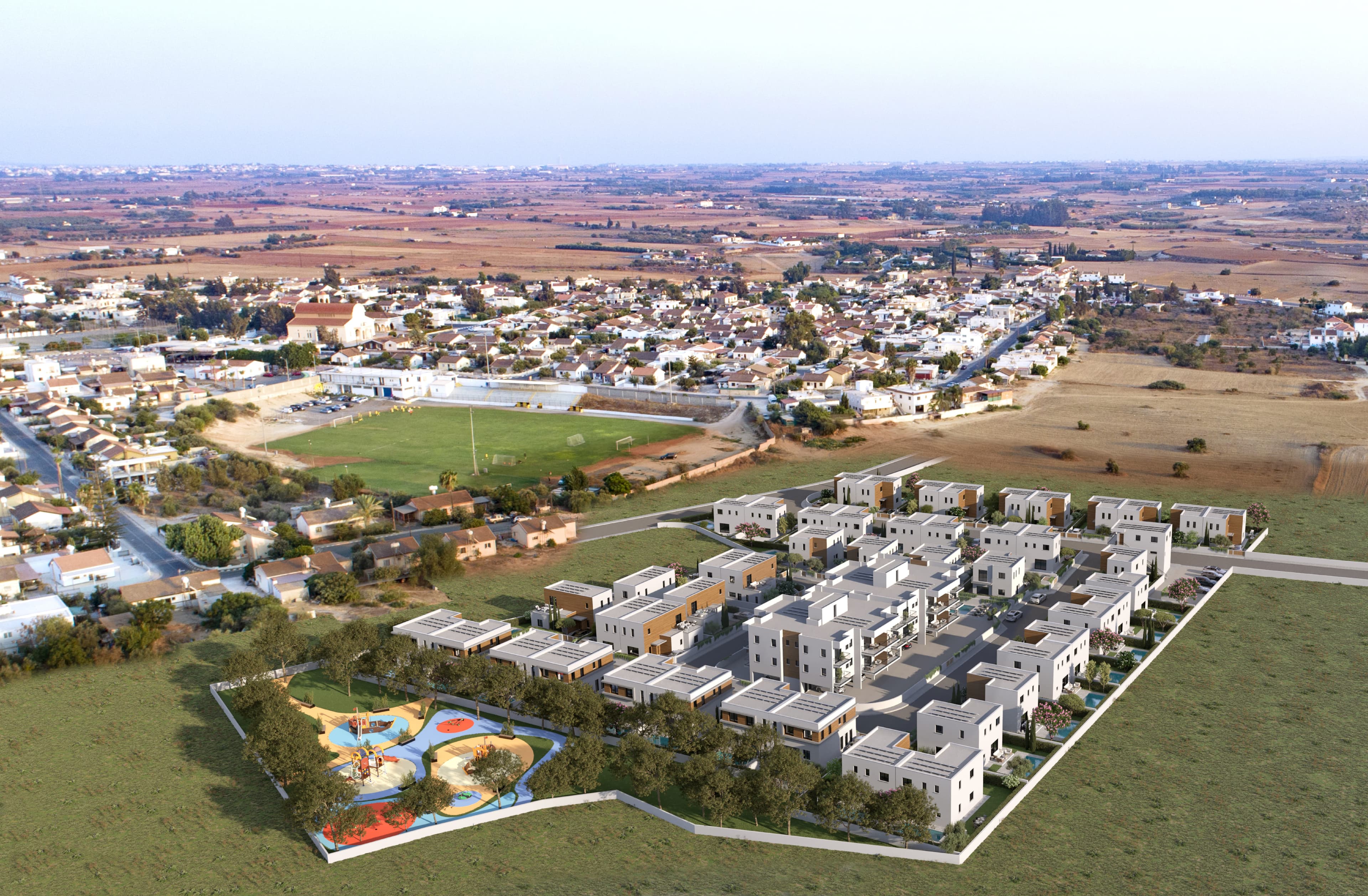 2-bedrooms apartments in Famagusta, Cyprus.
