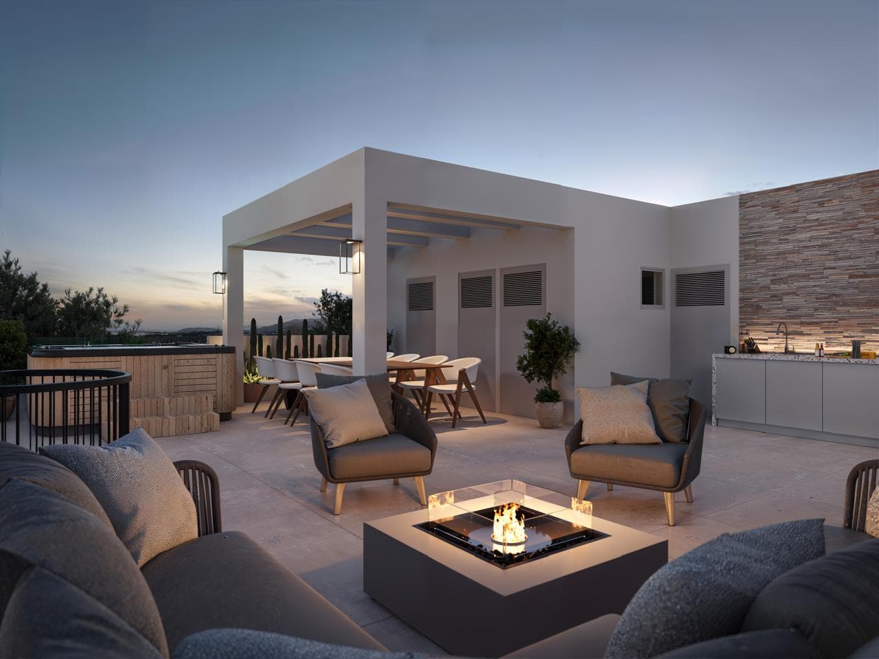 1-bedrooms apartments in Larnaca, Cyprus.
