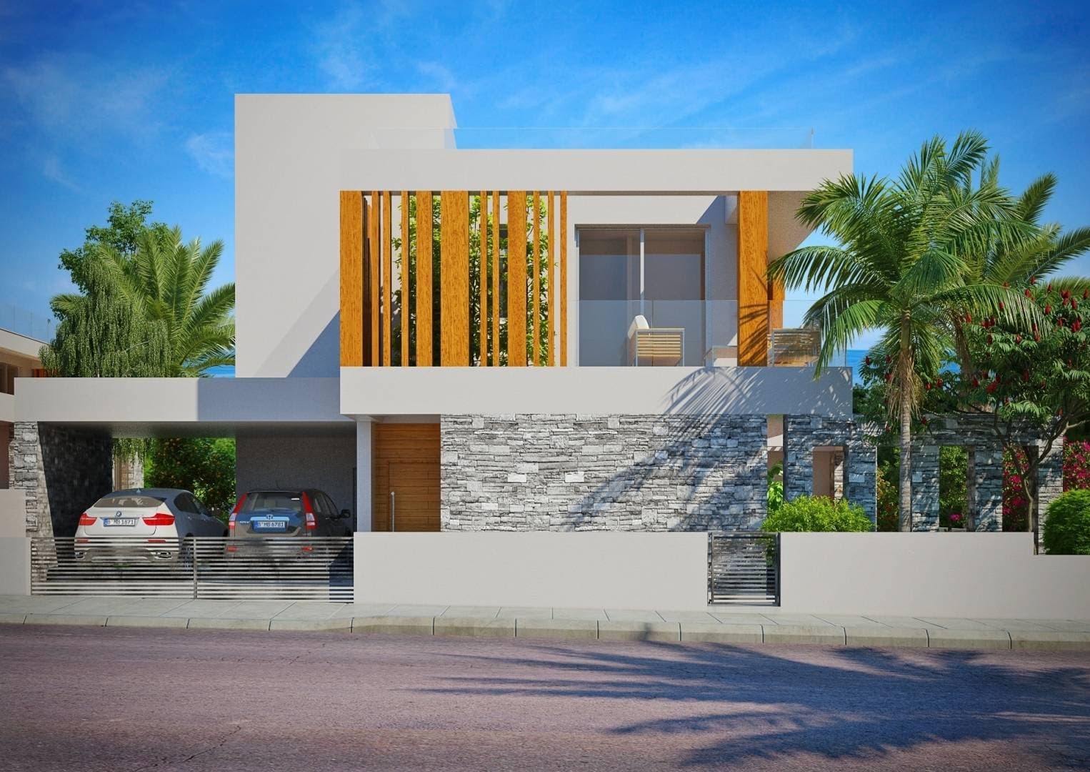 4-bedrooms house in Paphos, Cyprus.