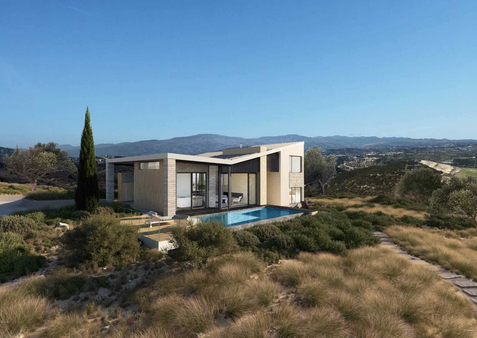 4-bedrooms house in Paphos, Cyprus.