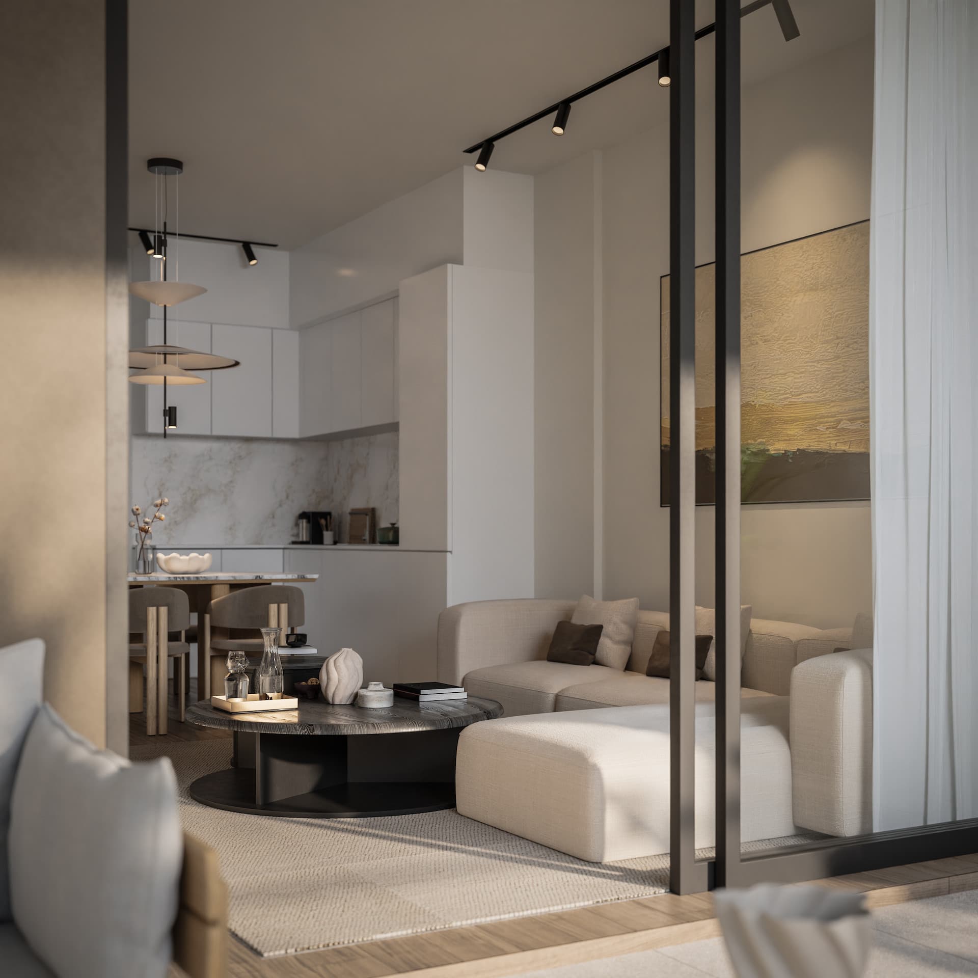 1-bedrooms apartments in Limassol, Cyprus.