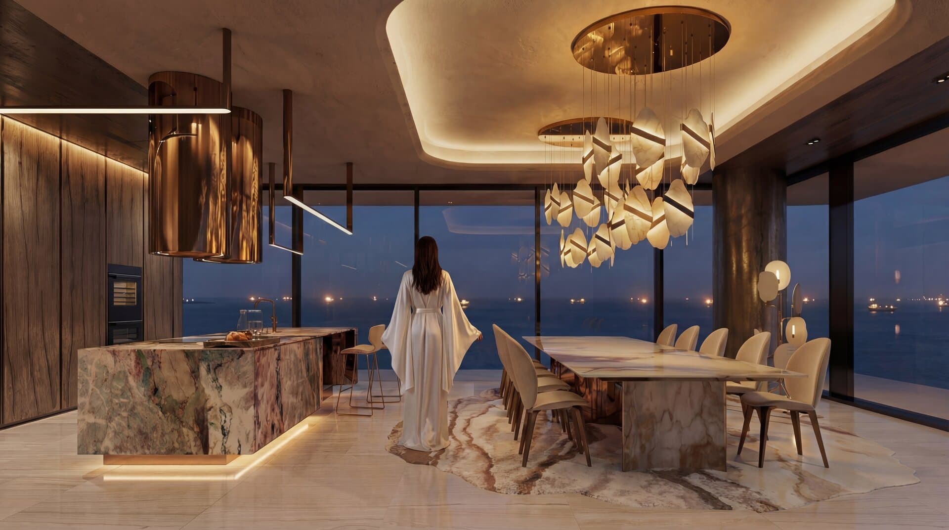 2-bedrooms apartments in Limassol, Cyprus.
