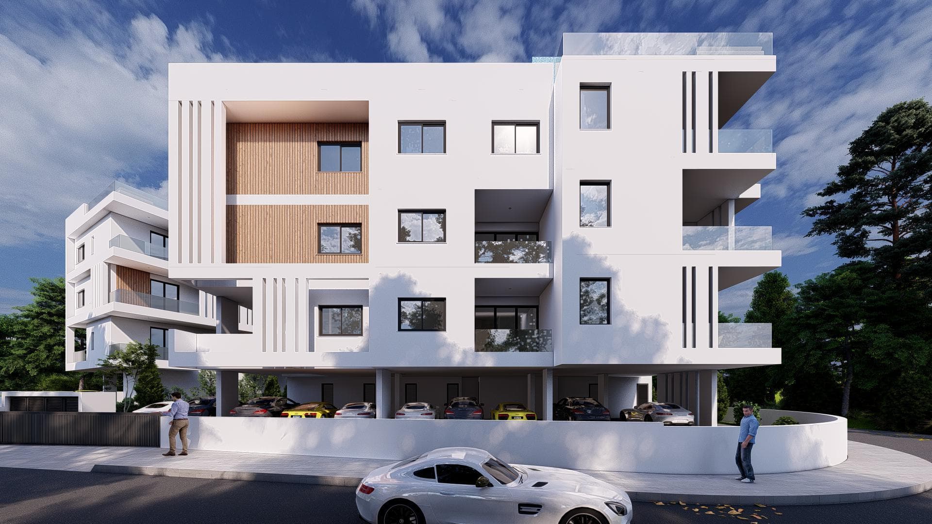 1-bedrooms apartments in Limassol, Cyprus.