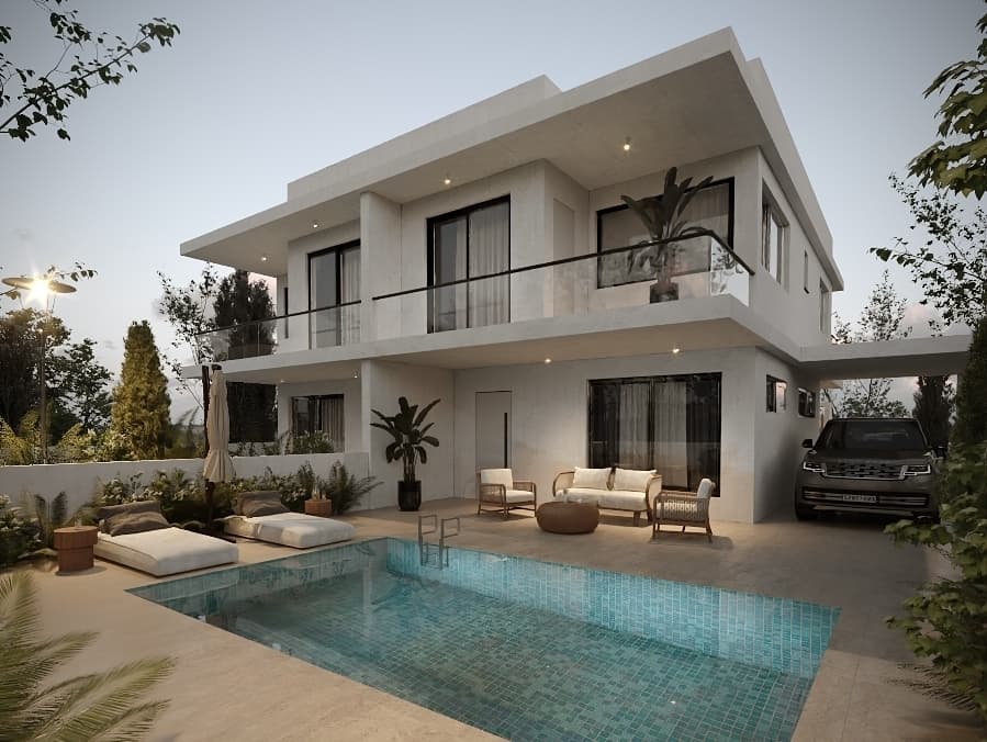 4-bedrooms house in Nicosia, Cyprus.