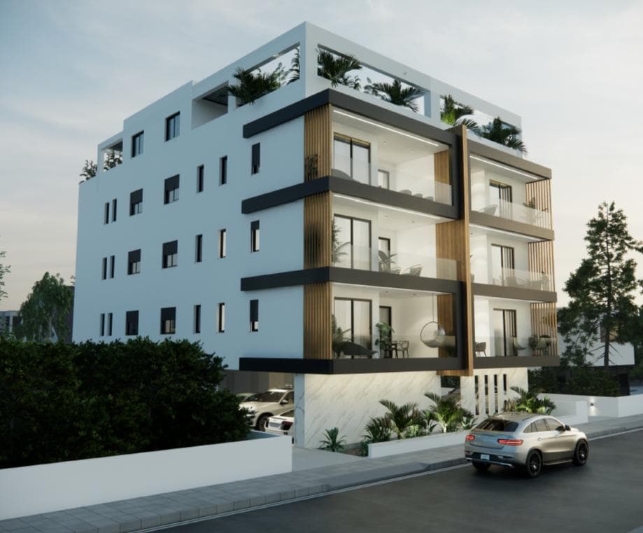 2-bedrooms apartments in Nicosia, Cyprus.