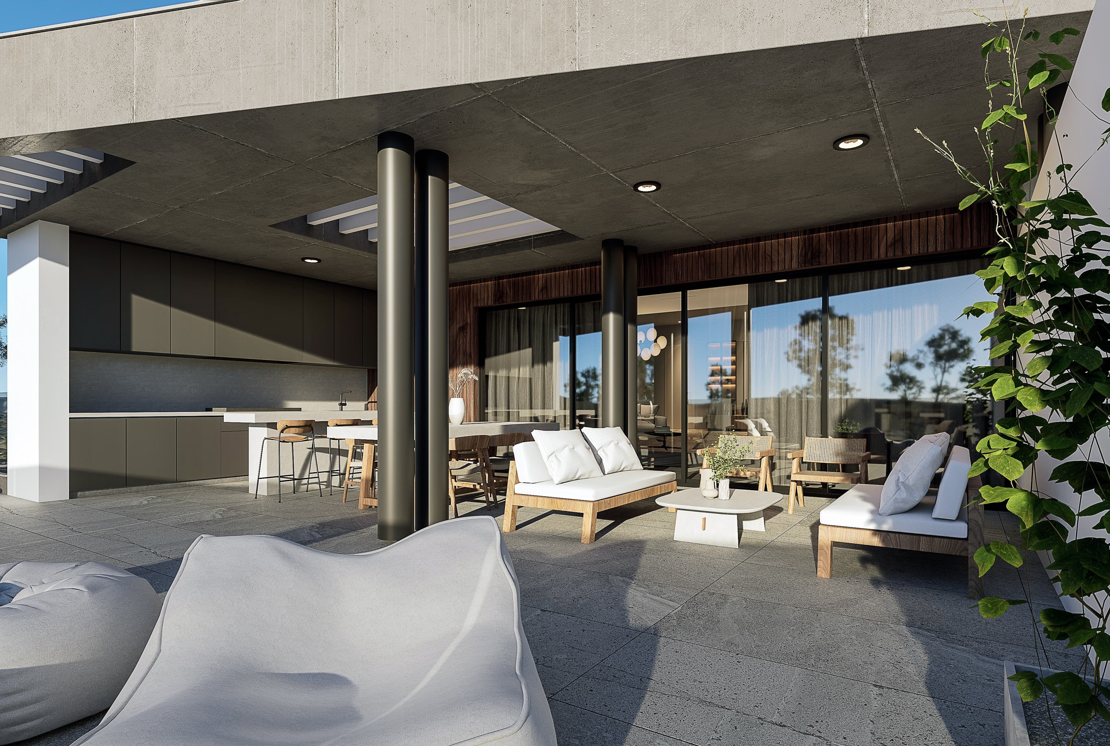3-bedrooms apartments in Nicosia, Cyprus.