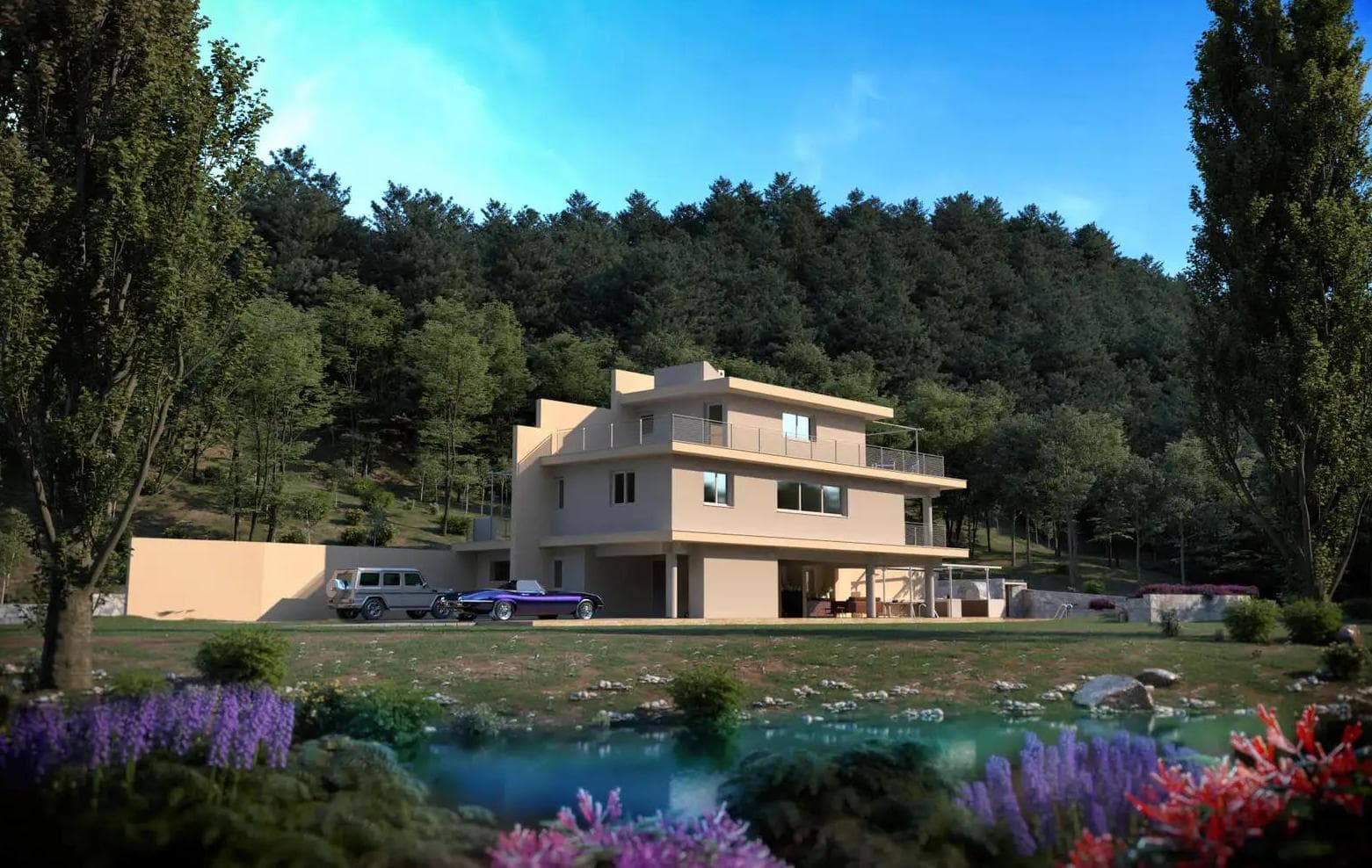4-bedrooms house in Nicosia, Cyprus.