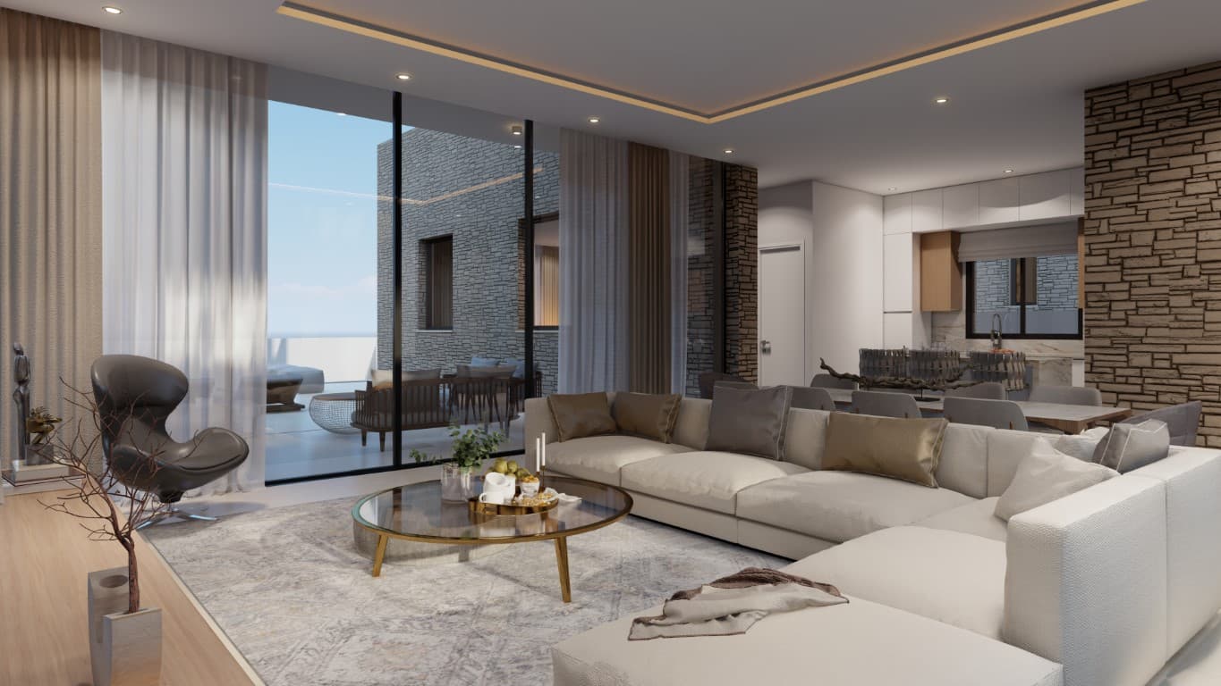 4-bedrooms house in Paphos, Cyprus.