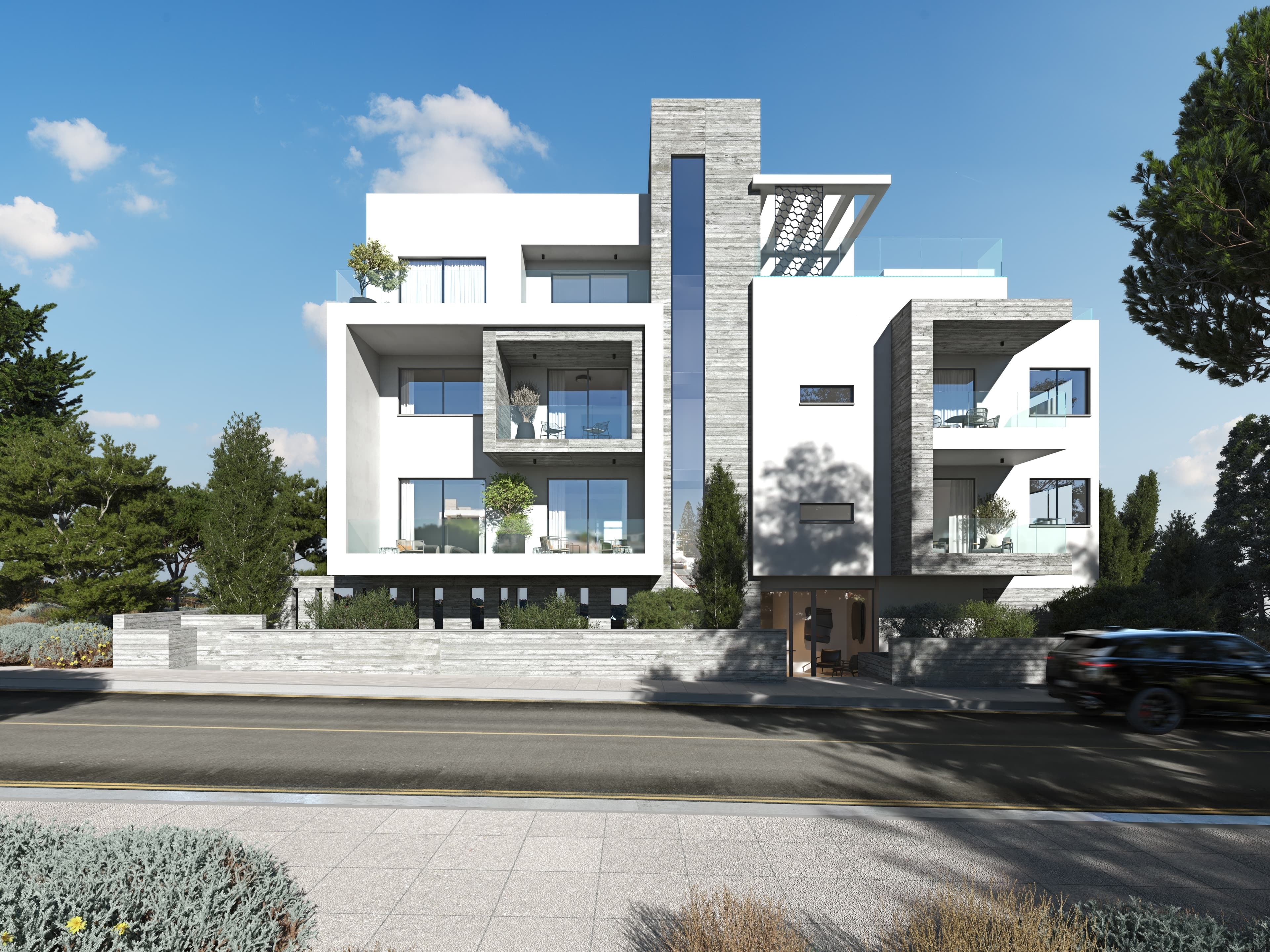 2-bedrooms apartments in Paphos, Cyprus.