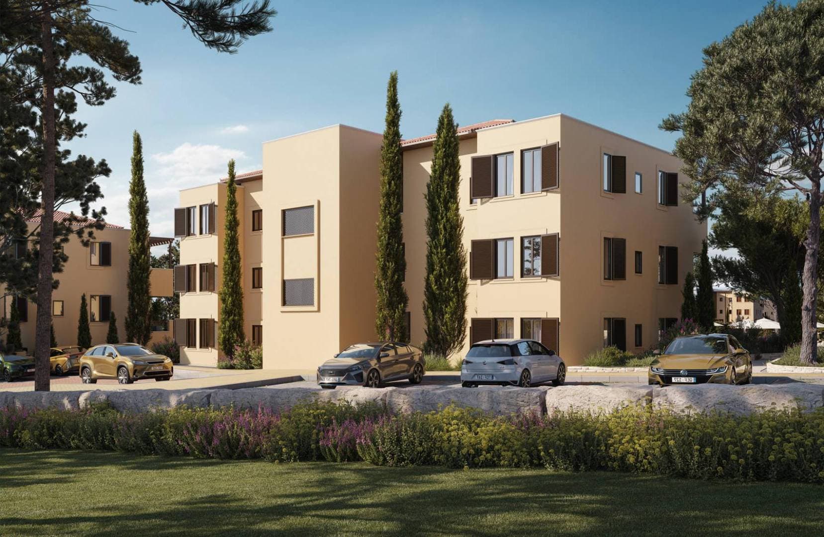 2-bedrooms apartments in Paphos, Cyprus.