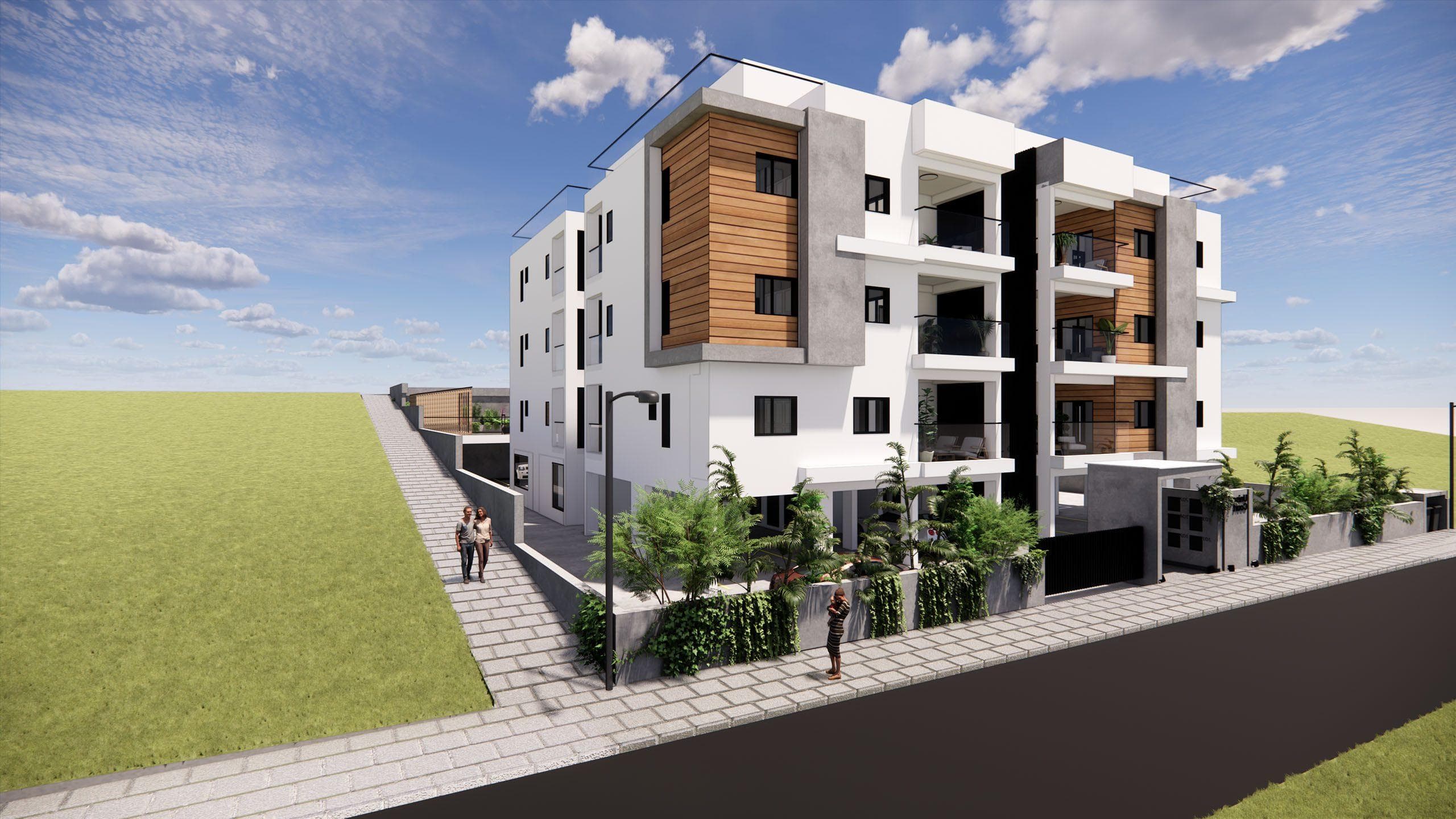3-bedrooms apartments in Limassol, Cyprus.