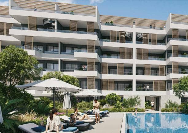 1-bedrooms apartments in Limassol, Cyprus.