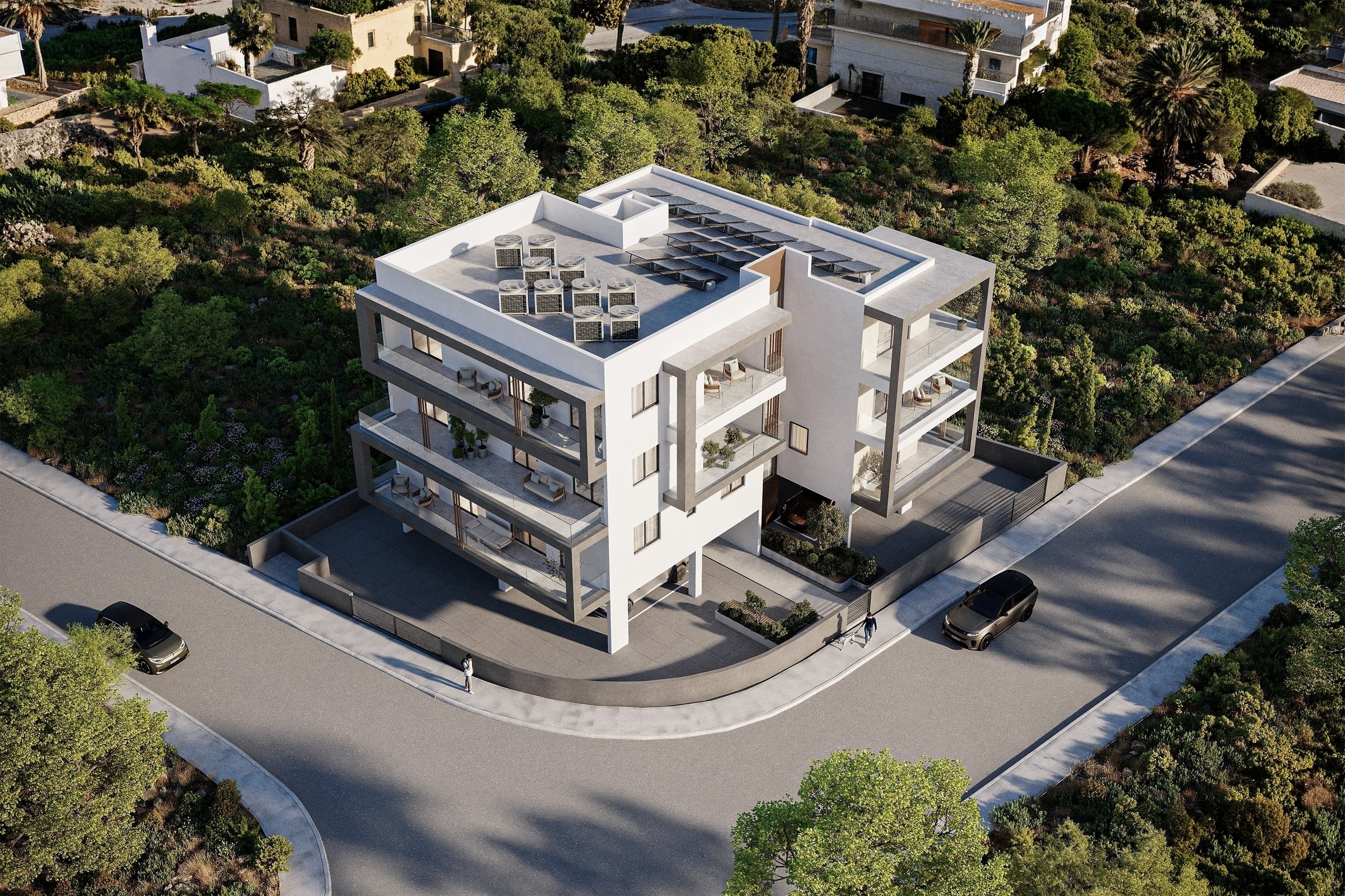 3-bedrooms apartments in Paphos, Cyprus.