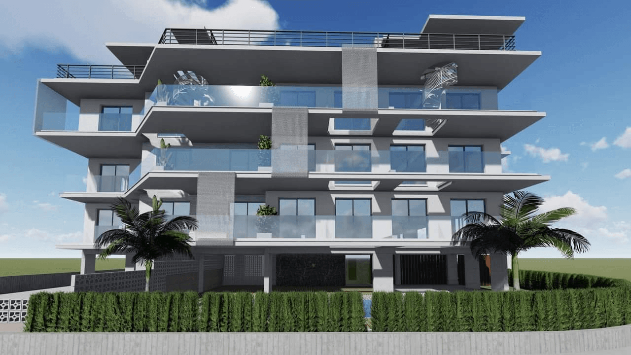 3-bedrooms apartments in Larnaca, Cyprus.