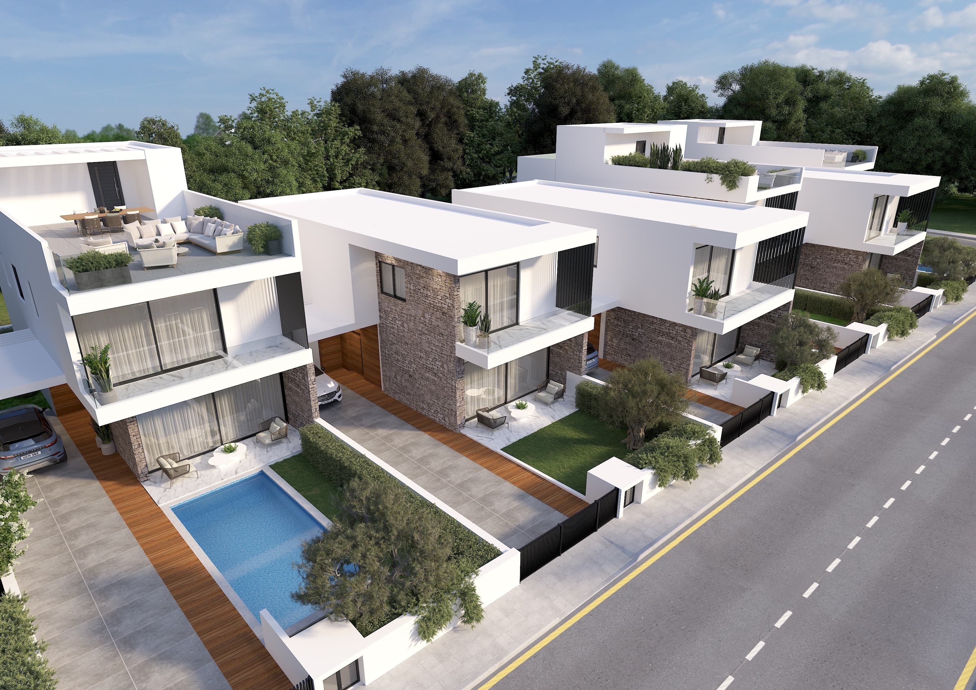 3-bedrooms house in Paphos, Cyprus.
