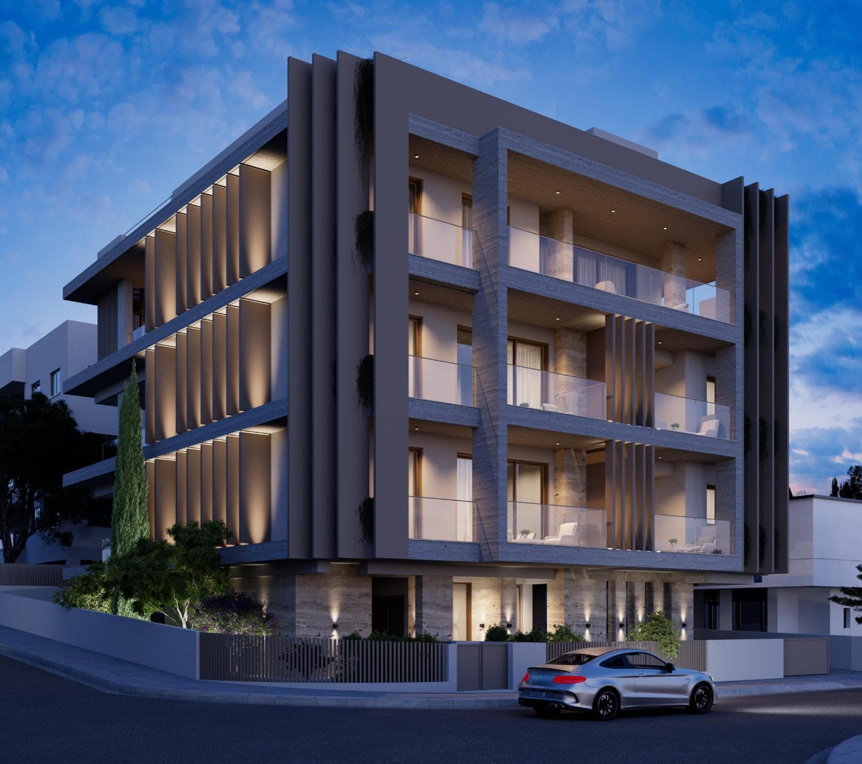 2-bedrooms apartments in Limassol, Cyprus.