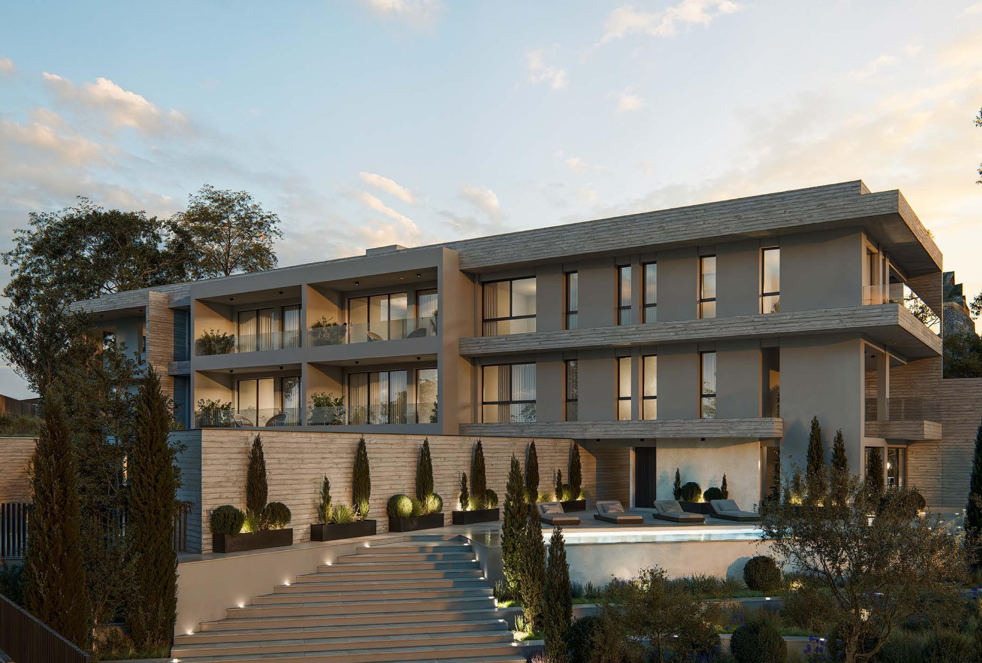 2-bedrooms apartments in Limassol, Cyprus.