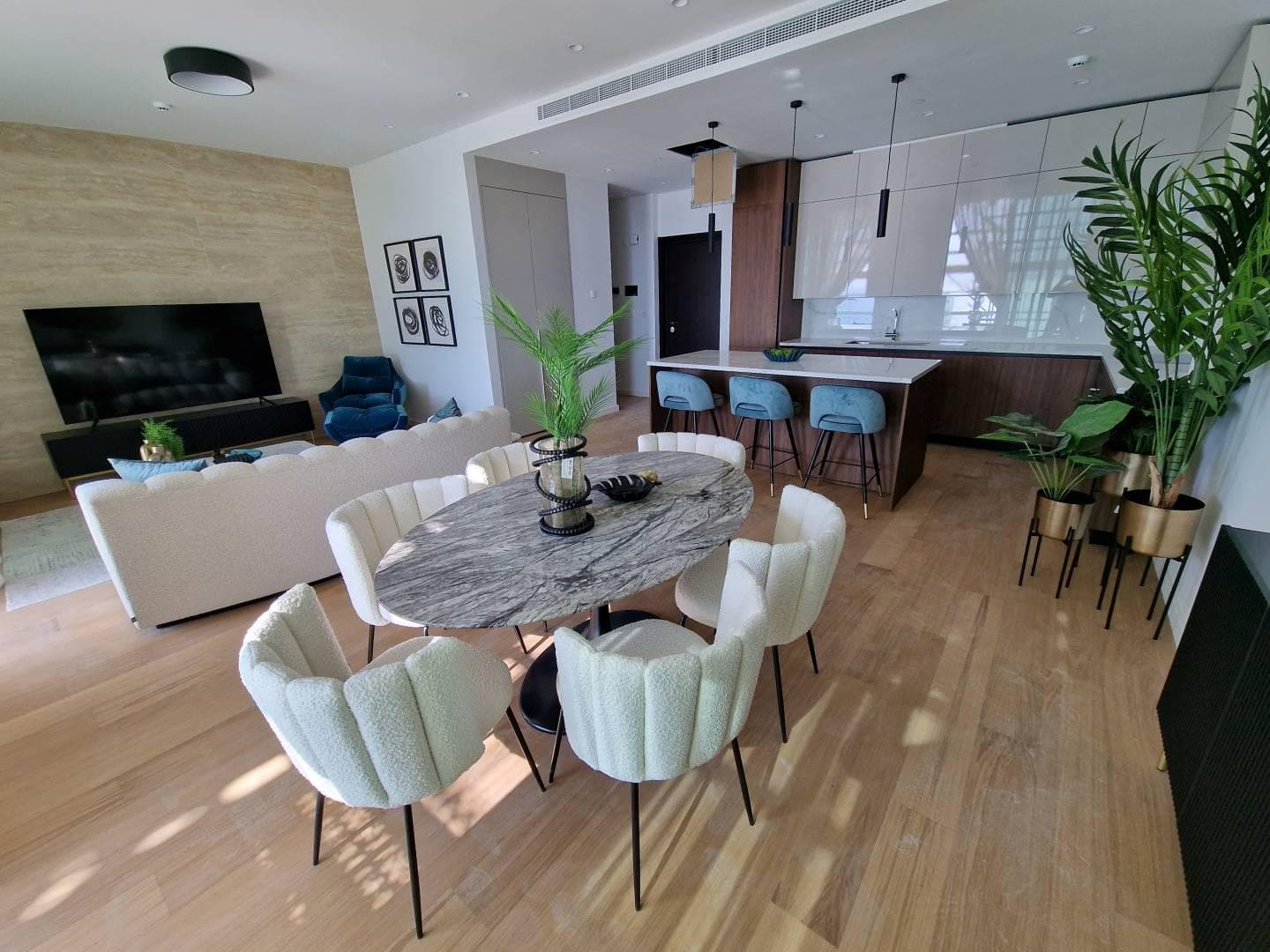 3-bedrooms apartments in Limassol, Cyprus.