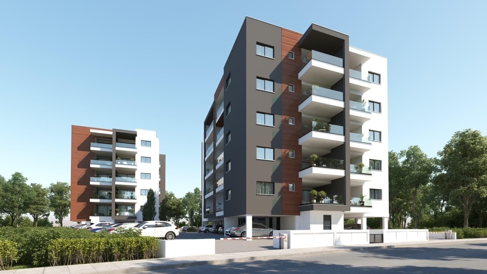 2-bedrooms apartments in Limassol, Cyprus.