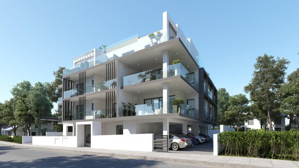 2-bedrooms apartments in Limassol, Cyprus.