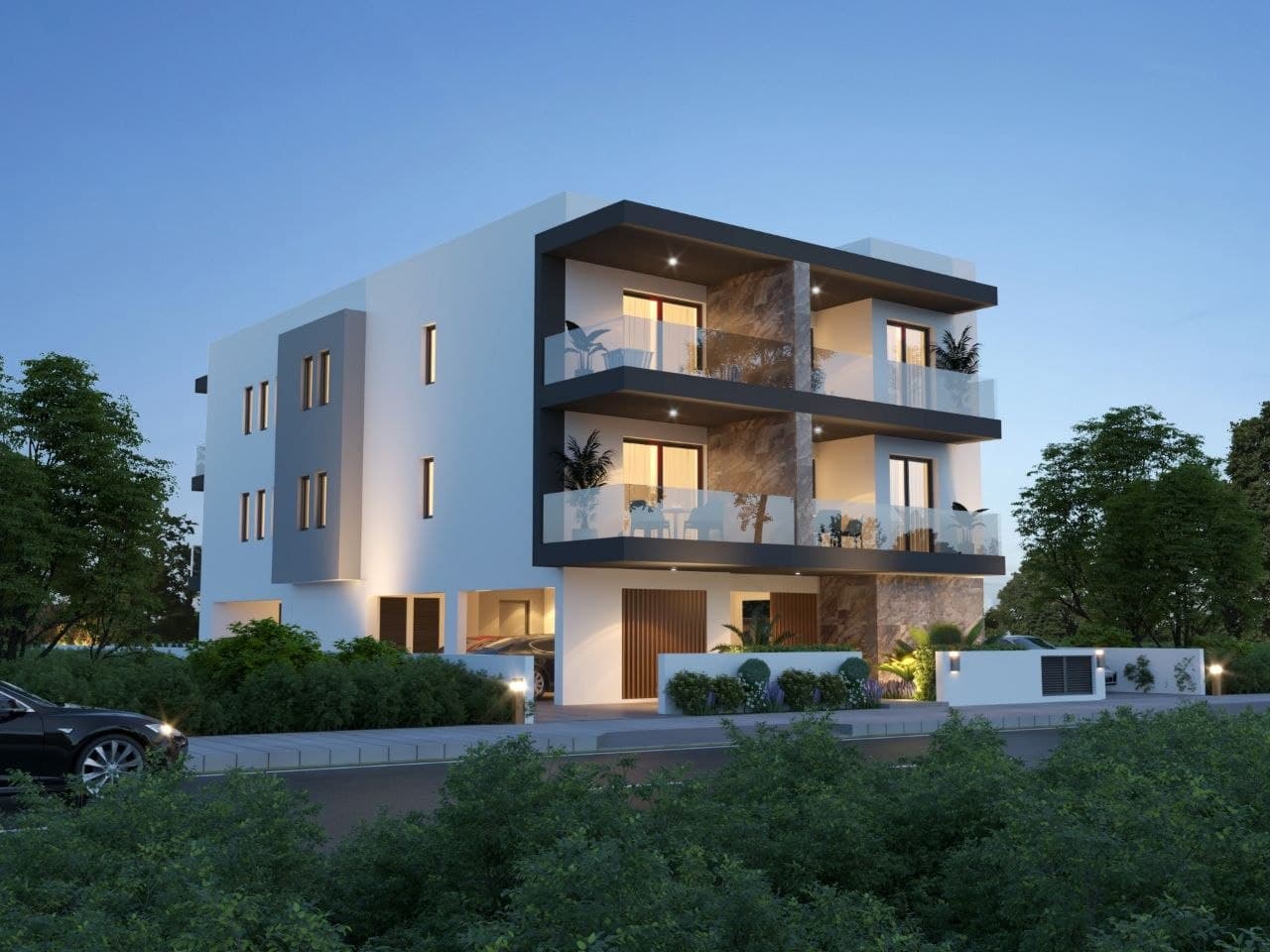 2-bedrooms apartments in Larnaca, Cyprus.