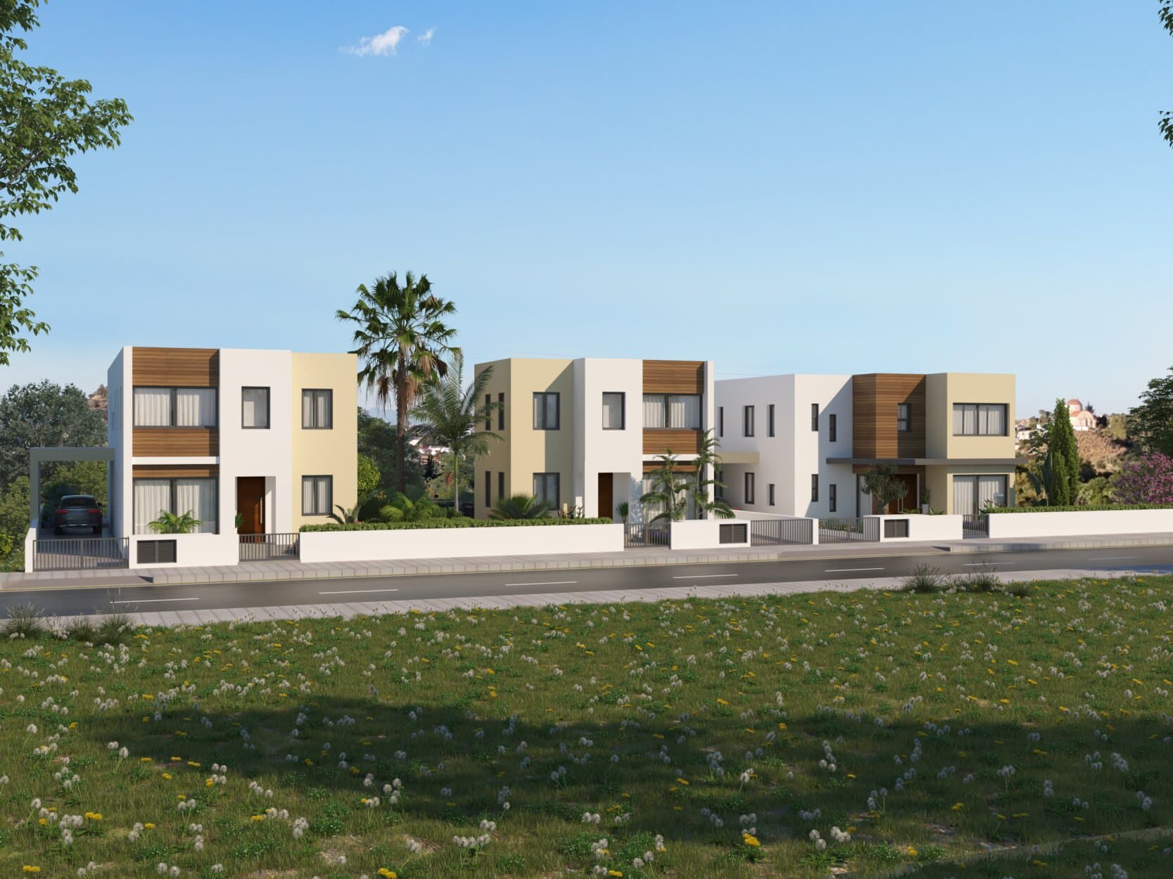 3-bedrooms house in Nicosia, Cyprus.
