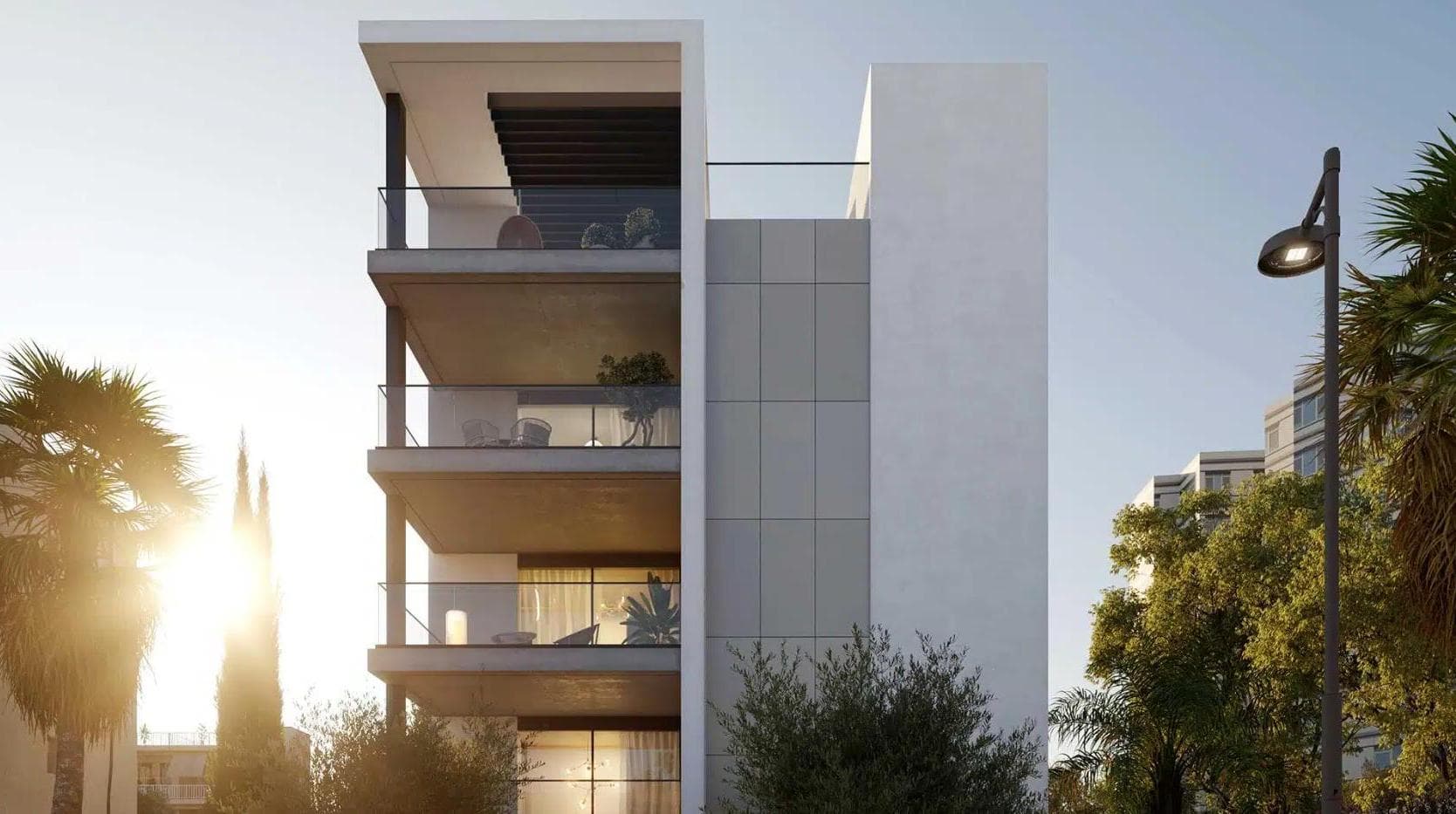 3-bedrooms apartments in Limassol, Cyprus.