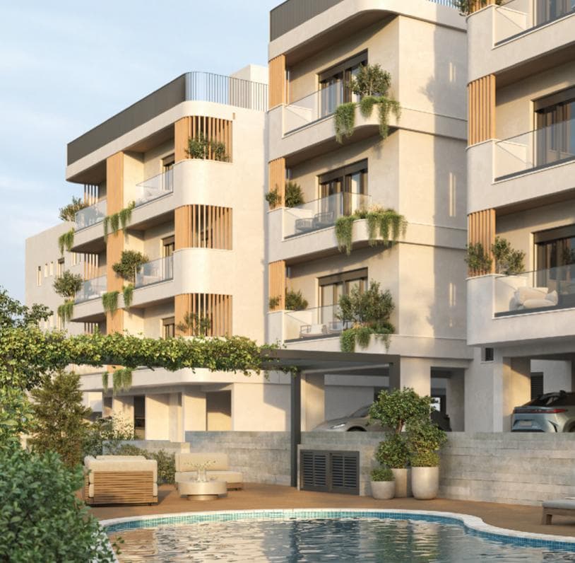 2-bedrooms apartments in Limassol, Cyprus.