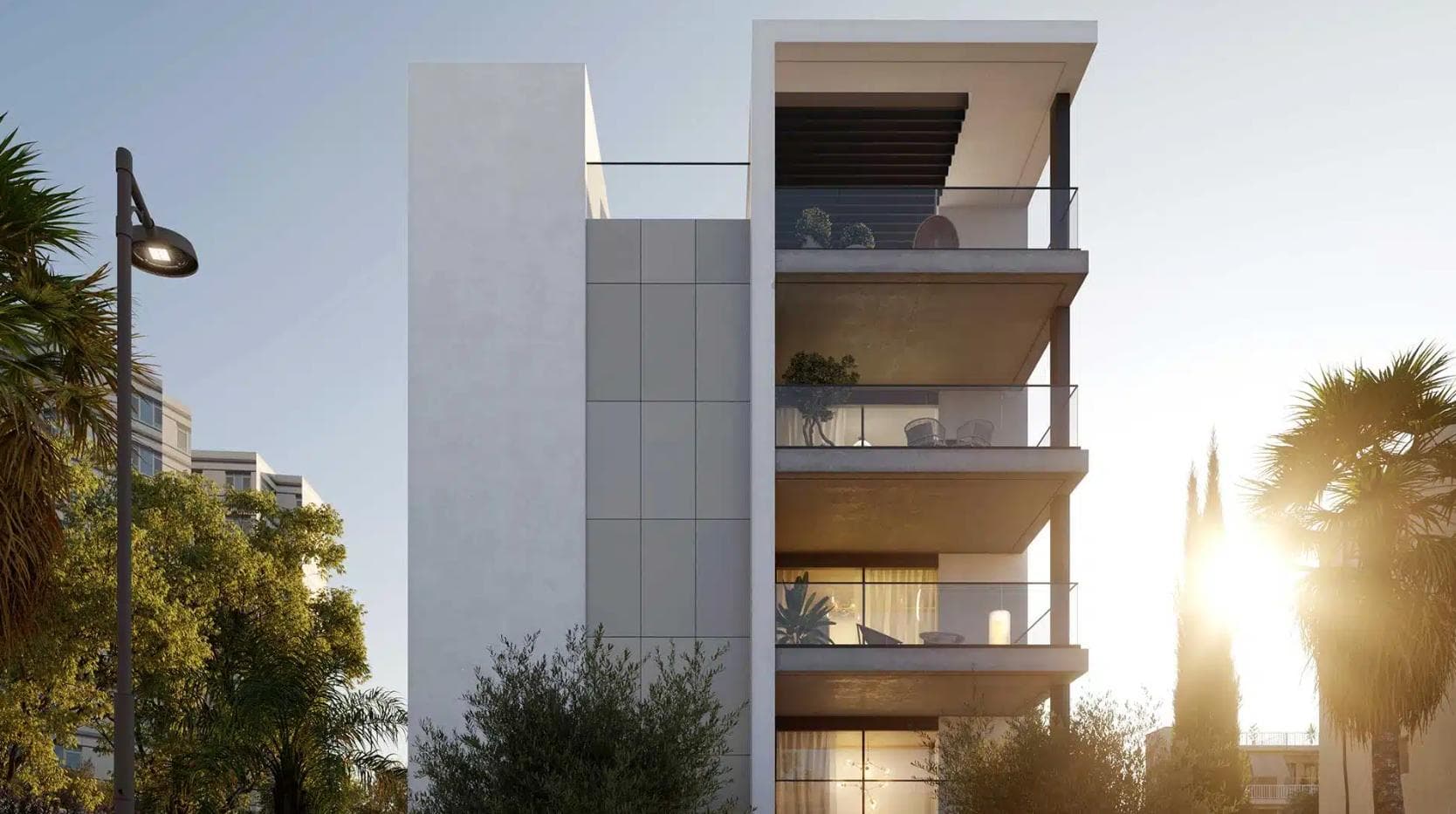 2-bedrooms apartments in Limassol, Cyprus.
