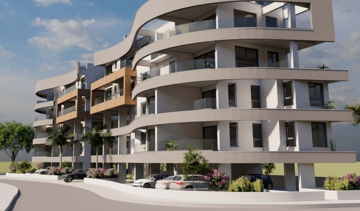 2-bedrooms apartments in Larnaca, Cyprus.