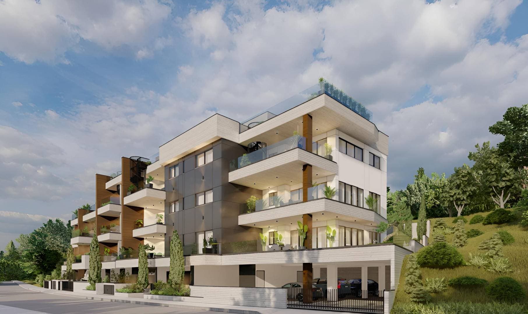 2-bedrooms apartments in Limassol, Cyprus.