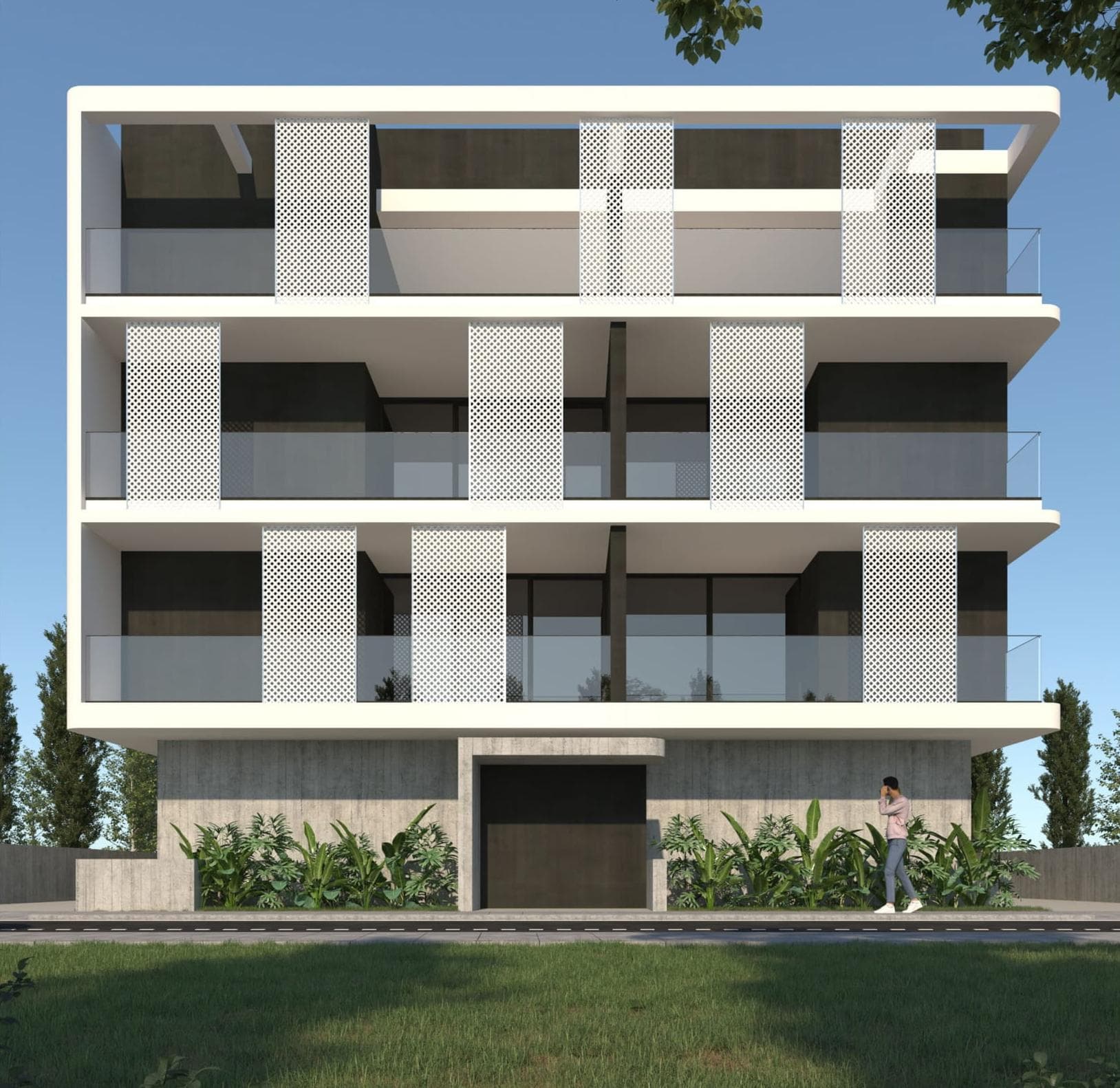 2-bedrooms apartments in Nicosia, Cyprus.