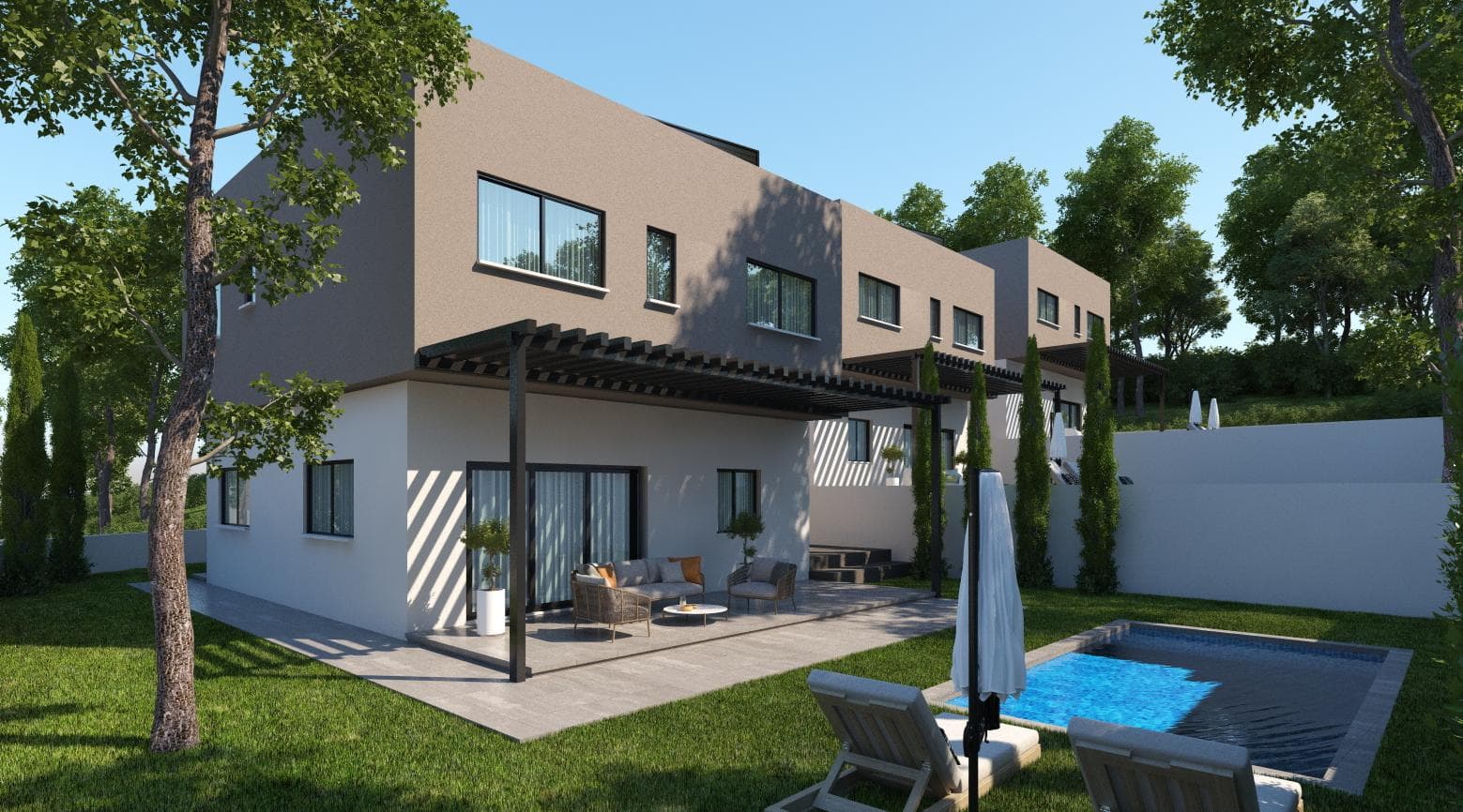 4-bedrooms house in Limassol, Cyprus.