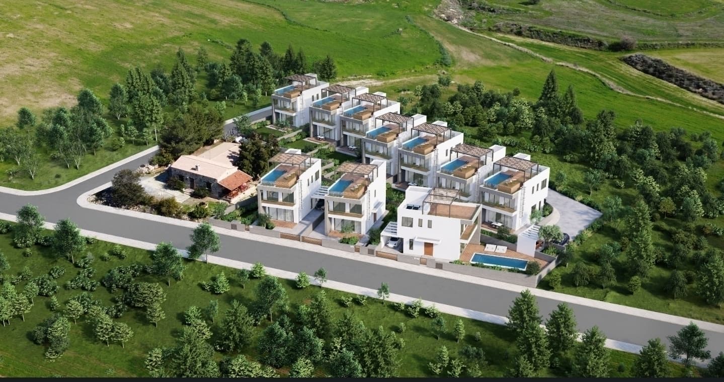 3-bedrooms house in Paphos, Cyprus.