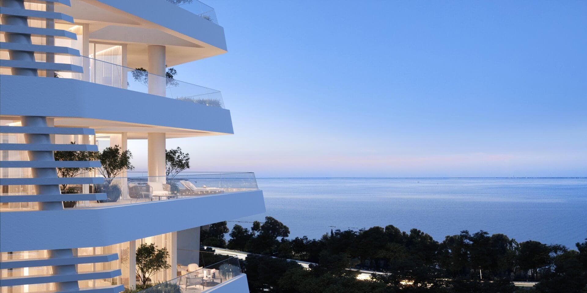 2-bedrooms apartments in Limassol, Cyprus.