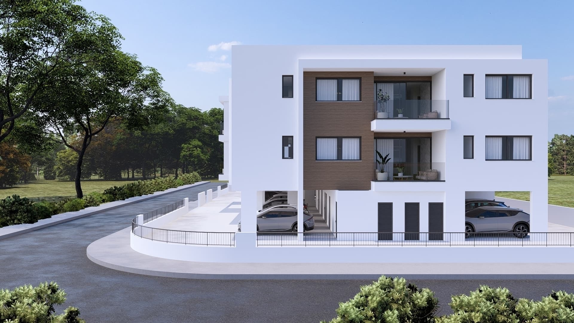 2-bedrooms apartments in Paphos, Cyprus.