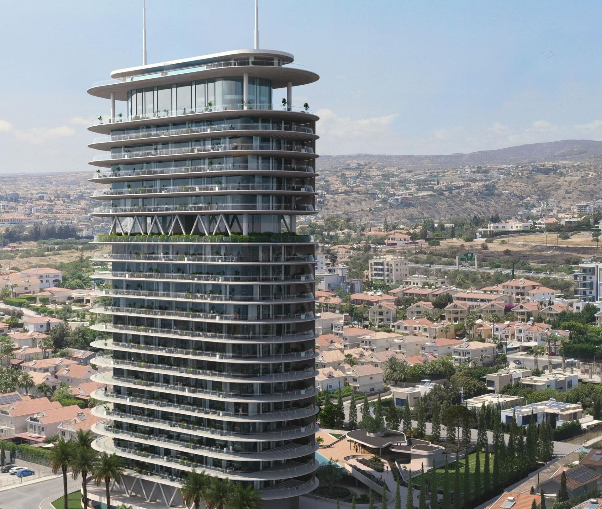 4-bedrooms apartments in Limassol, Cyprus.