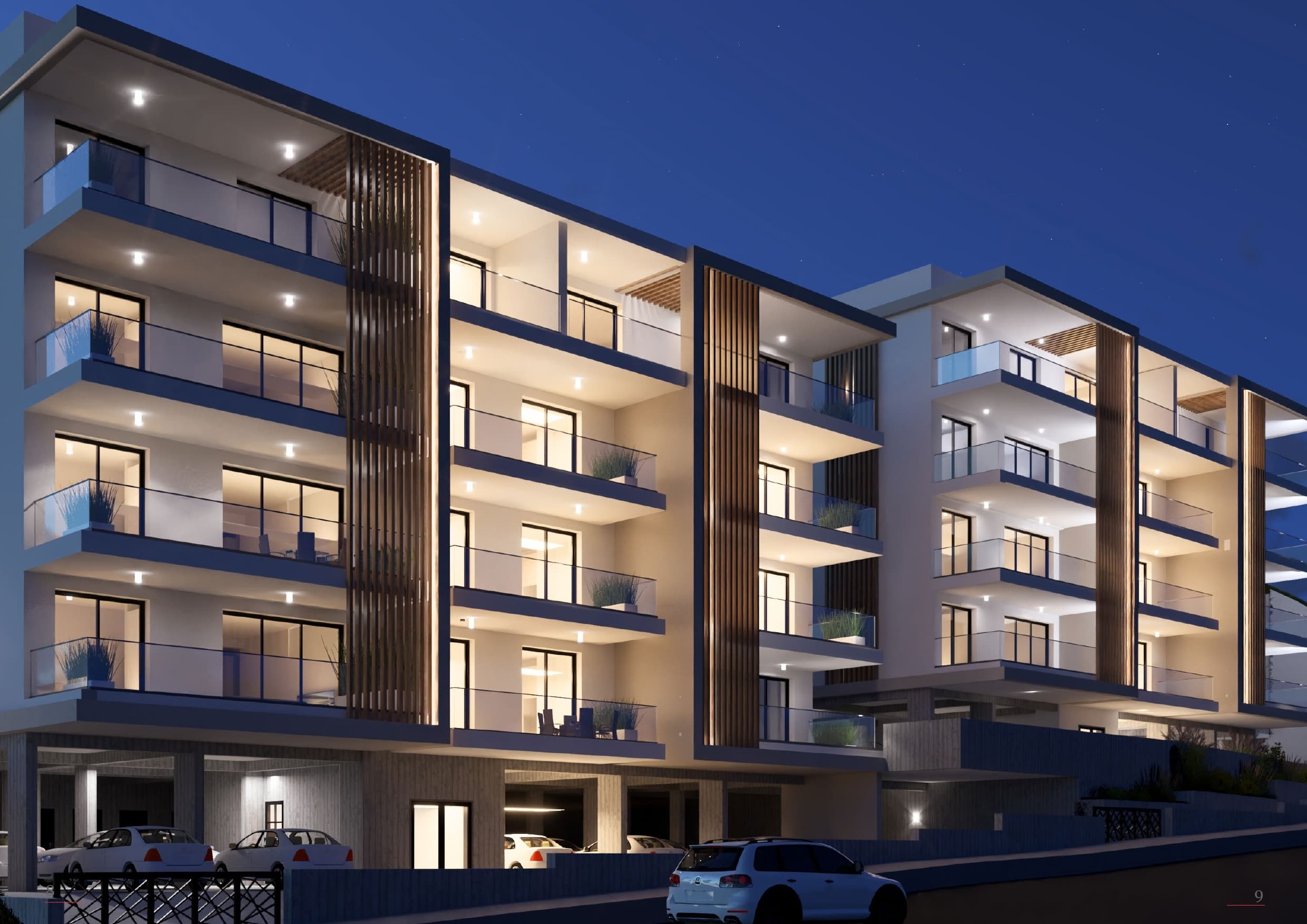2-bedrooms apartments in Limassol, Cyprus.