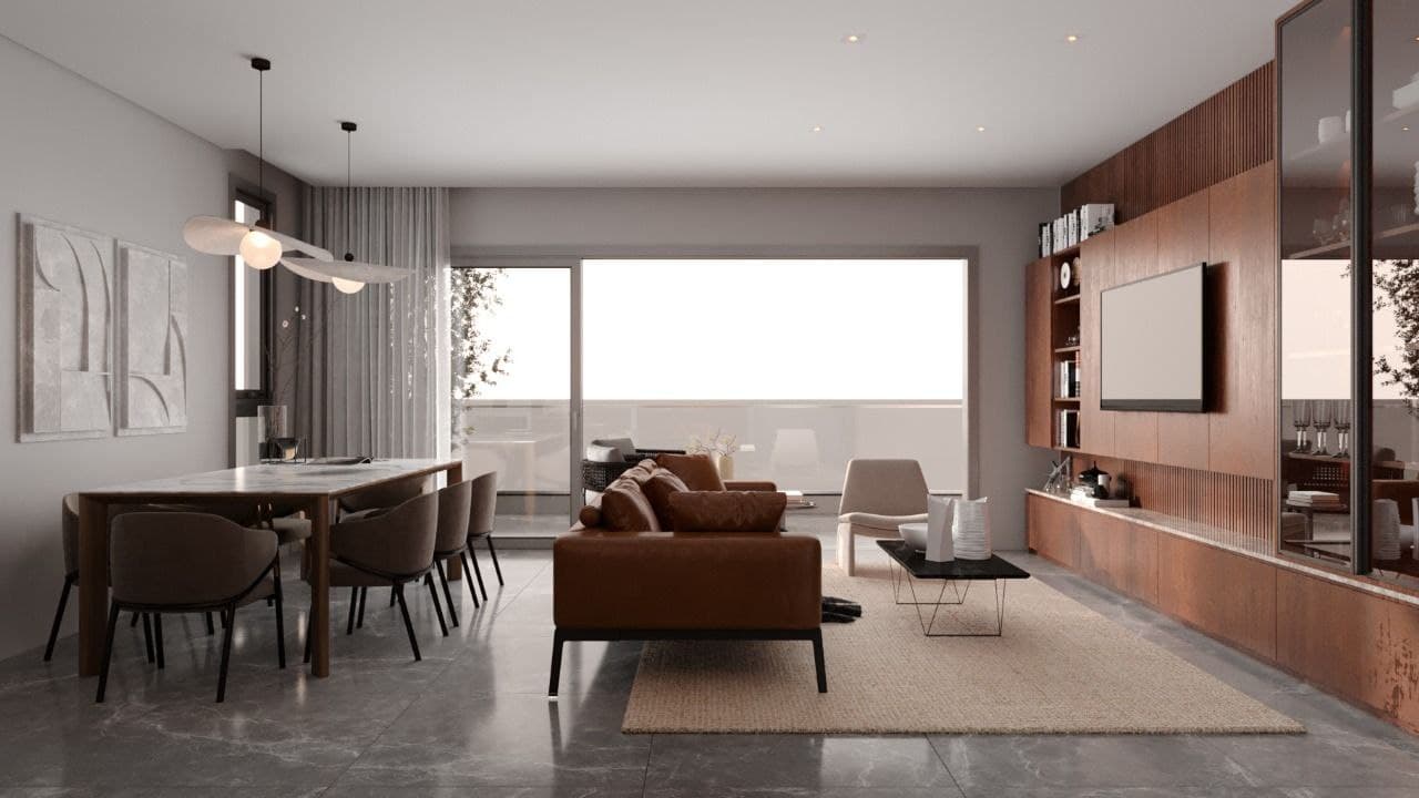 2-bedrooms apartments in Larnaca, Cyprus.