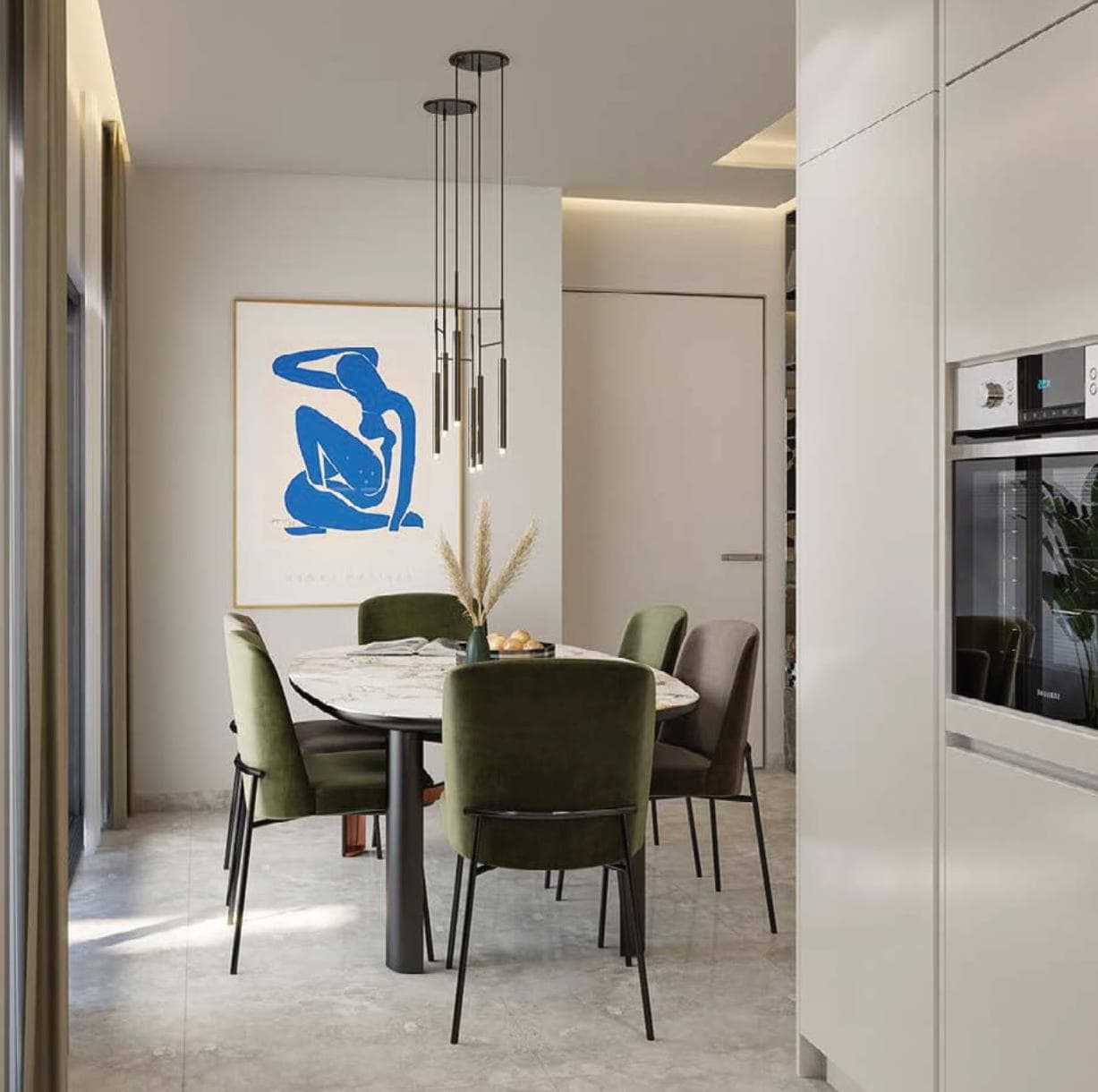 2-bedrooms apartments in Larnaca, Cyprus.