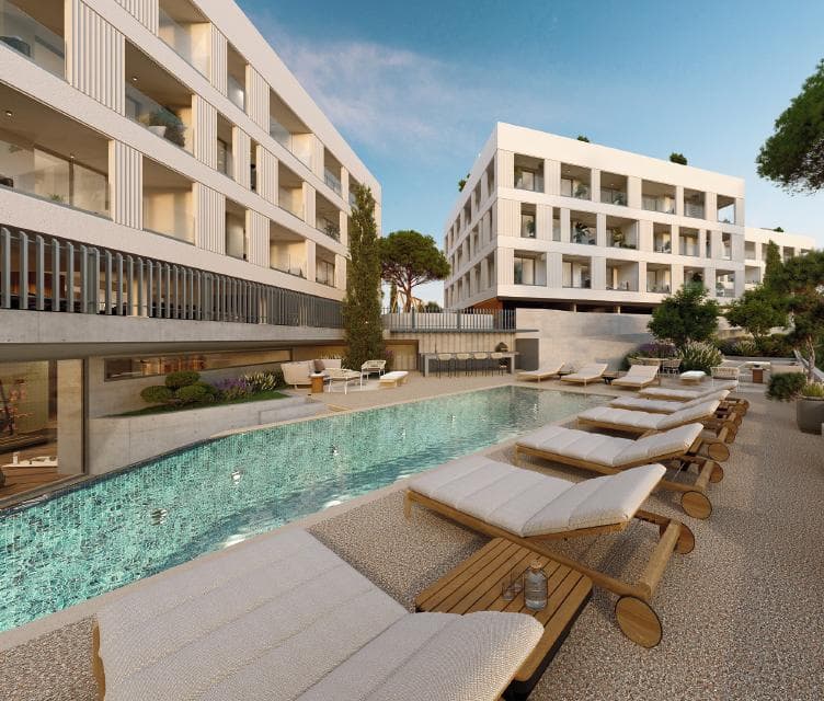 2-bedrooms apartments in Larnaca, Cyprus.