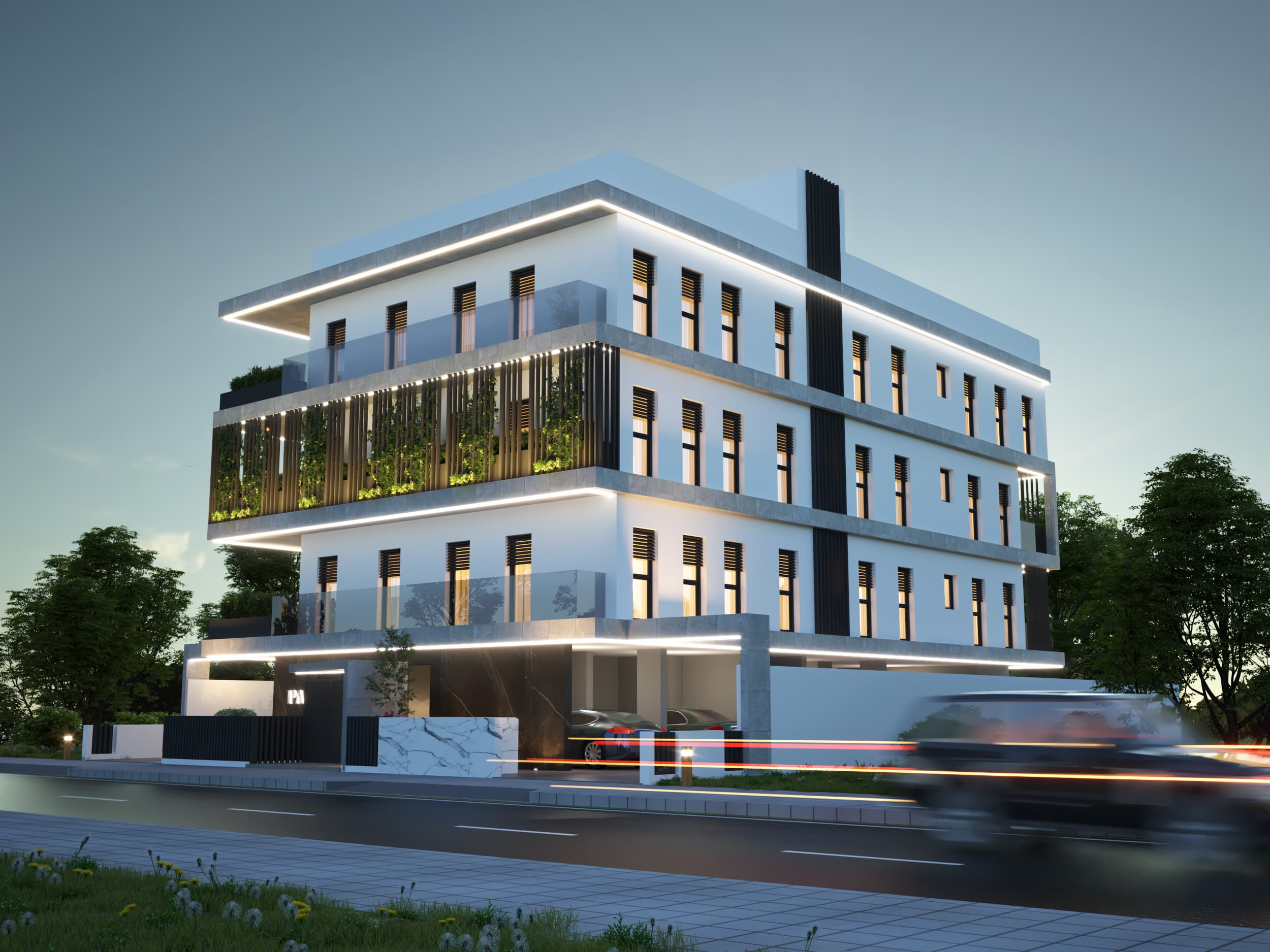 2-bedrooms apartments in Nicosia, Cyprus.