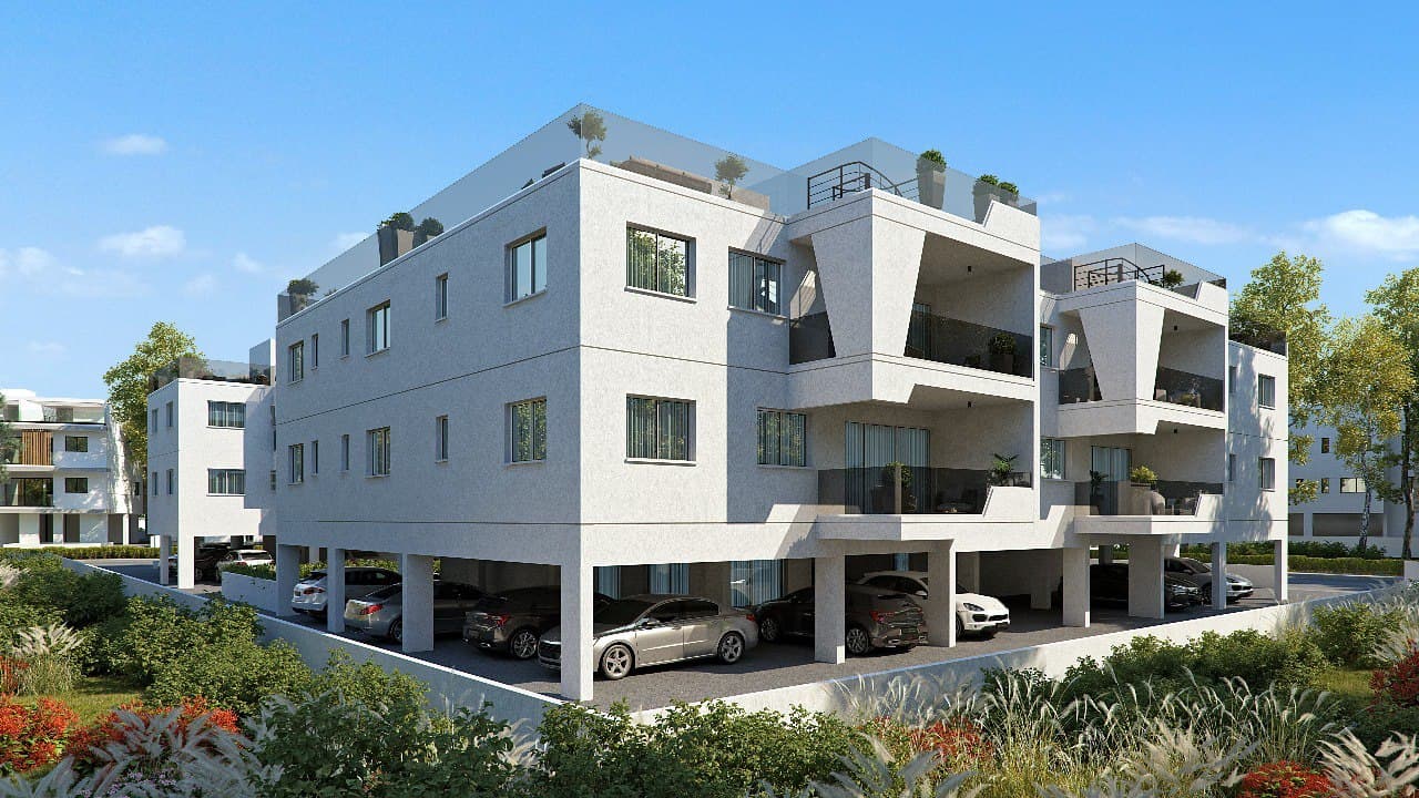 2-bedrooms apartments in Larnaca, Cyprus.