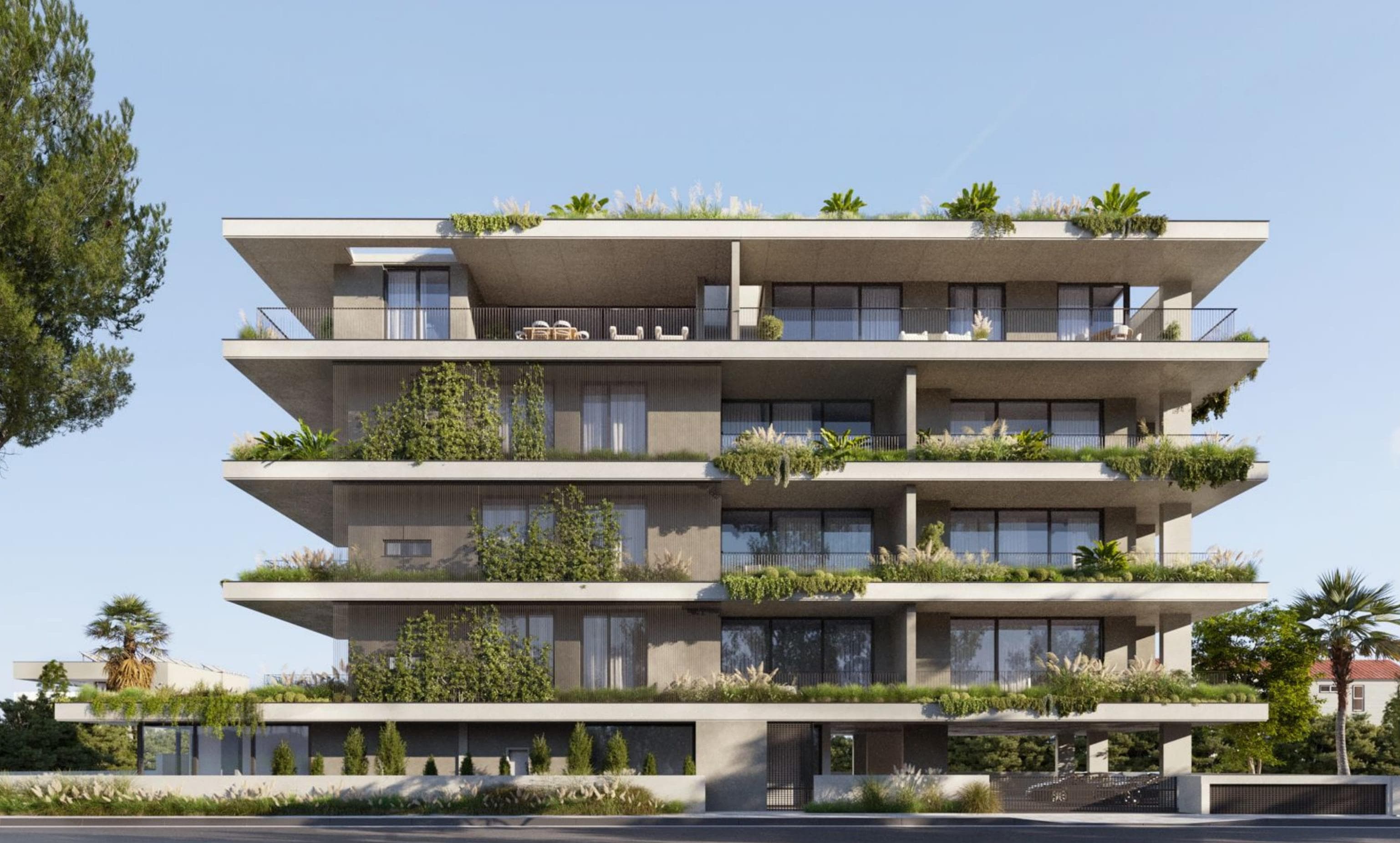 4-bedrooms apartments in Limassol, Cyprus.