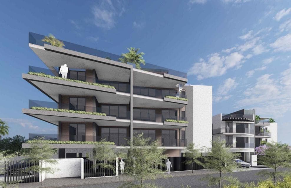 2-bedrooms apartments in Larnaca, Cyprus.