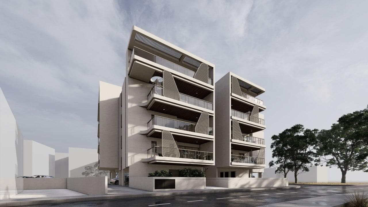 2-bedrooms apartments in Nicosia, Cyprus.