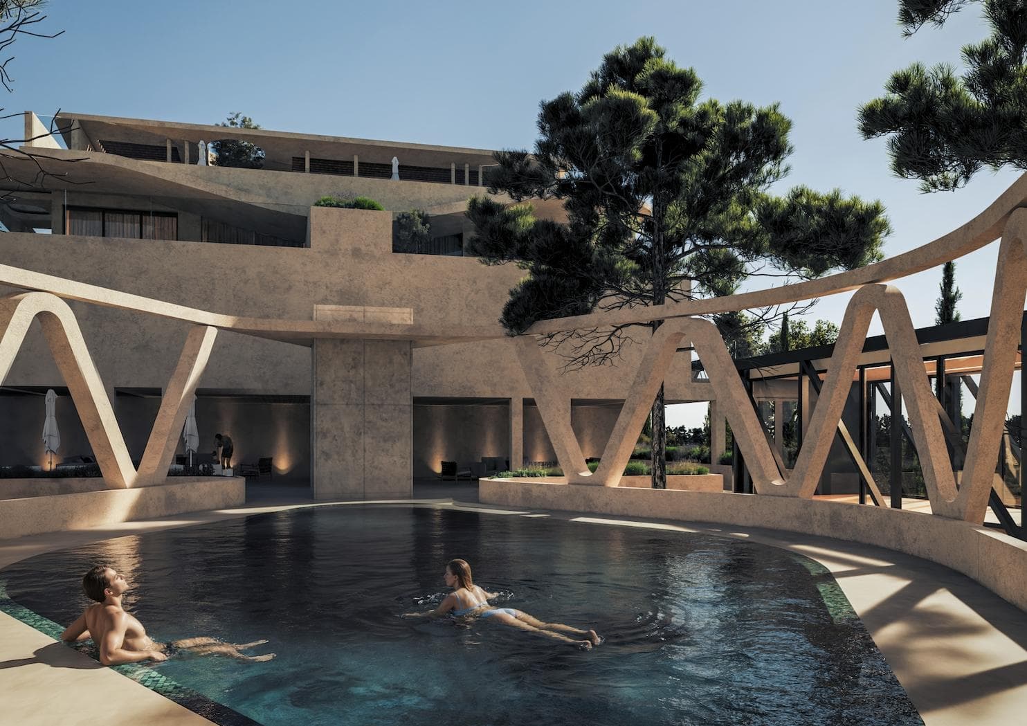 1-bedrooms apartments in Paphos, Cyprus.