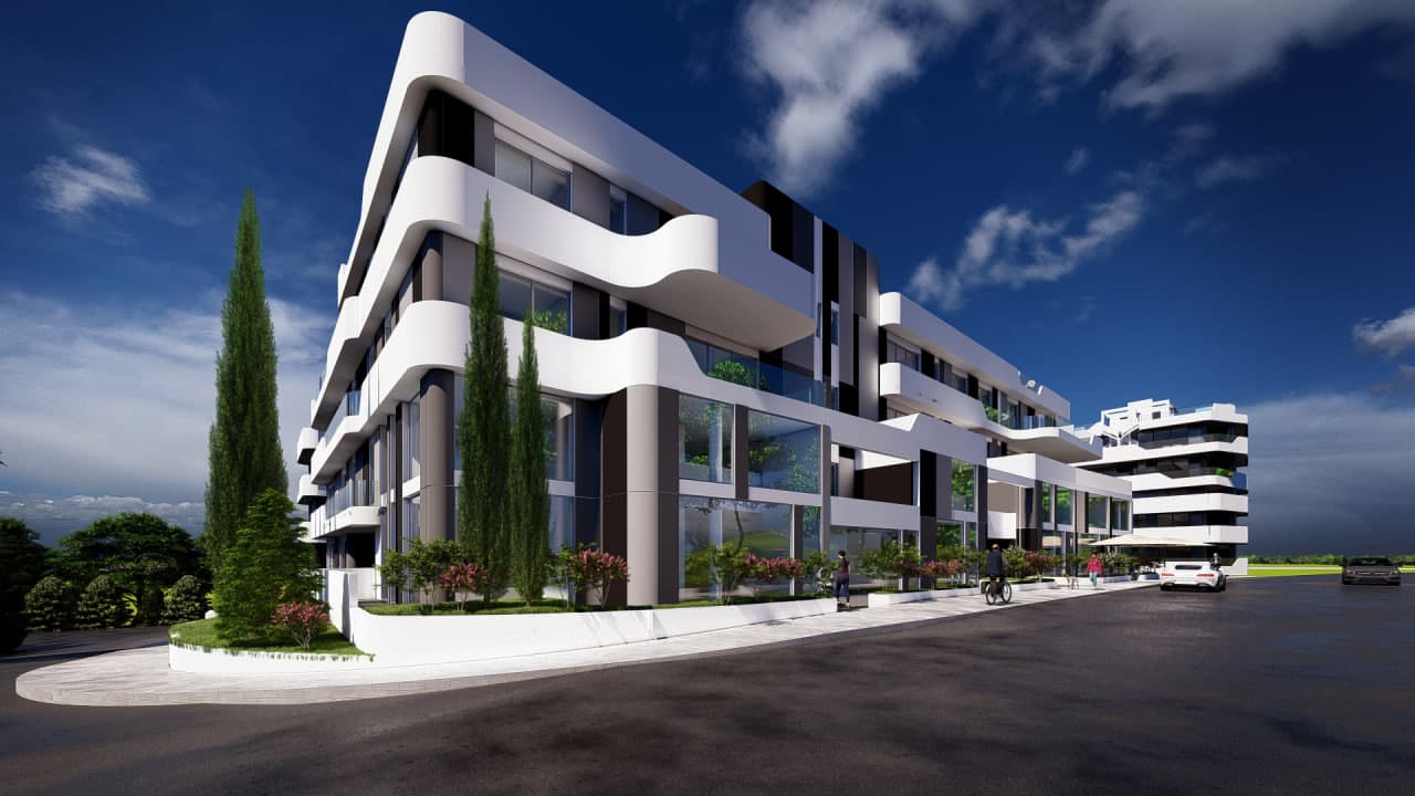 2-bedrooms apartments in Limassol, Cyprus.