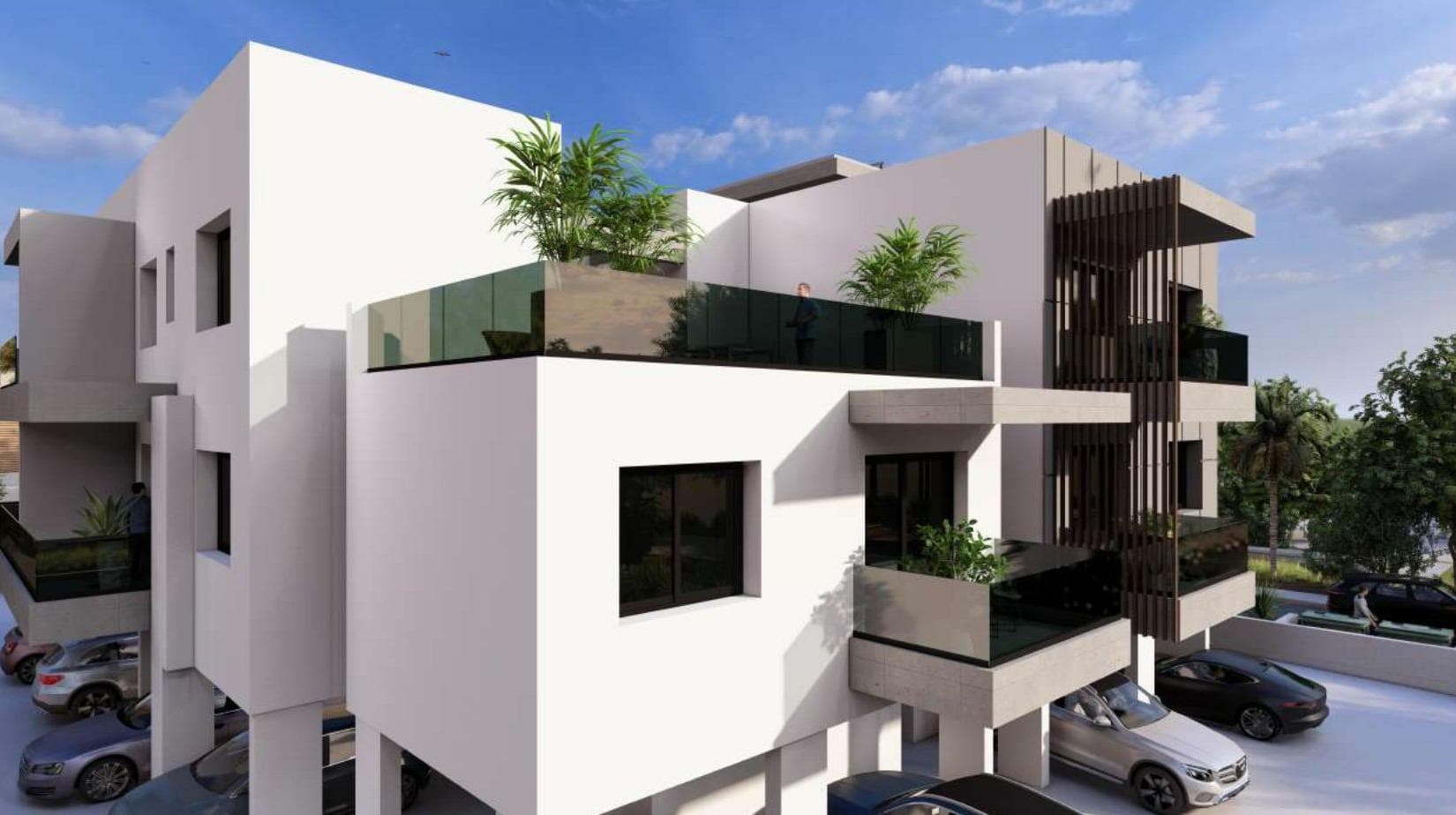 1-bedrooms apartments in Limassol, Cyprus.